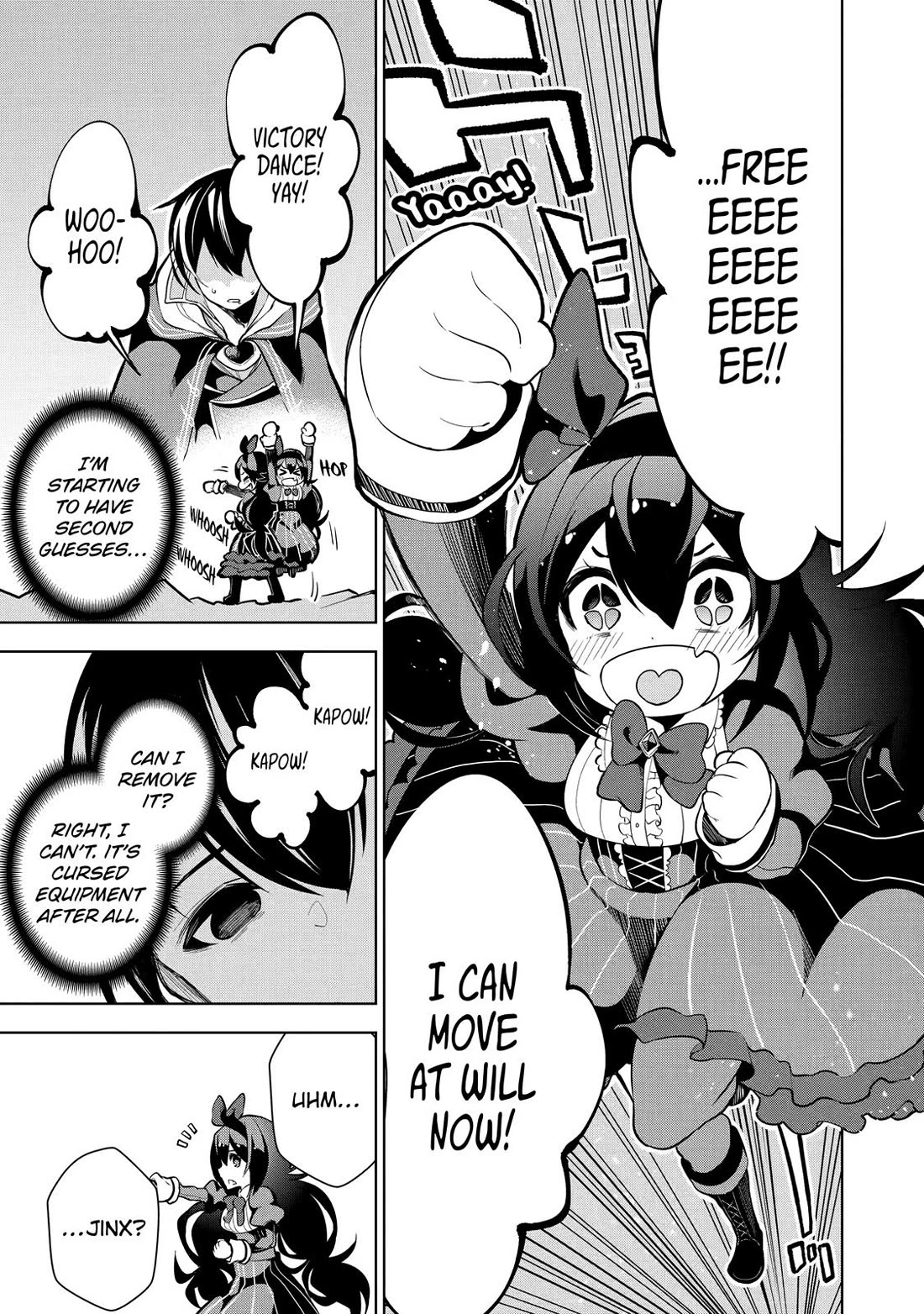The Strongest Swordsman Has Zero Equipment Slots, but He Can Equip up to 9999 Items if It’s (Cute) Cursed Equipment chapter 1 page 54