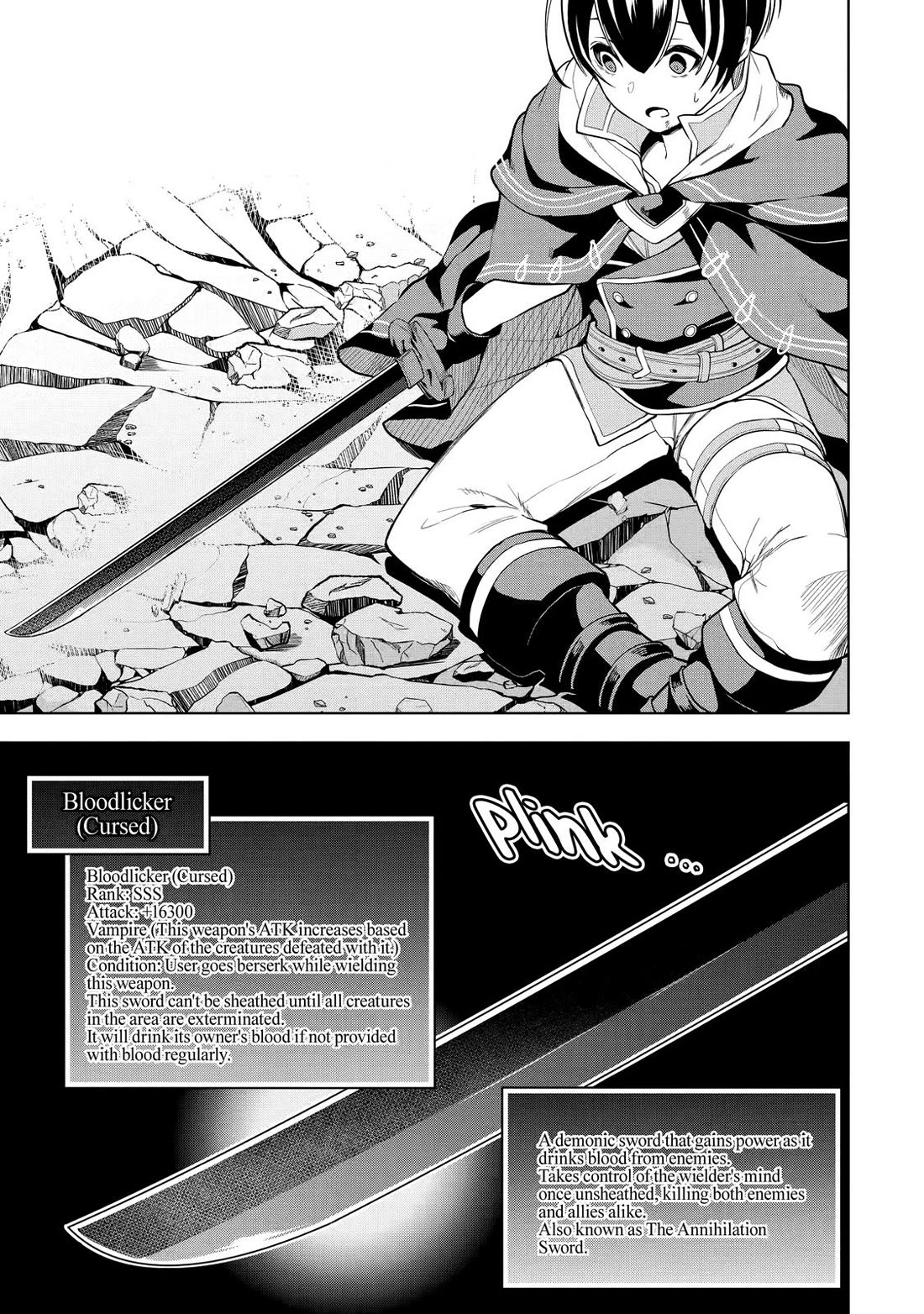 The Strongest Swordsman Has Zero Equipment Slots, but He Can Equip up to 9999 Items if It’s (Cute) Cursed Equipment chapter 1 page 63