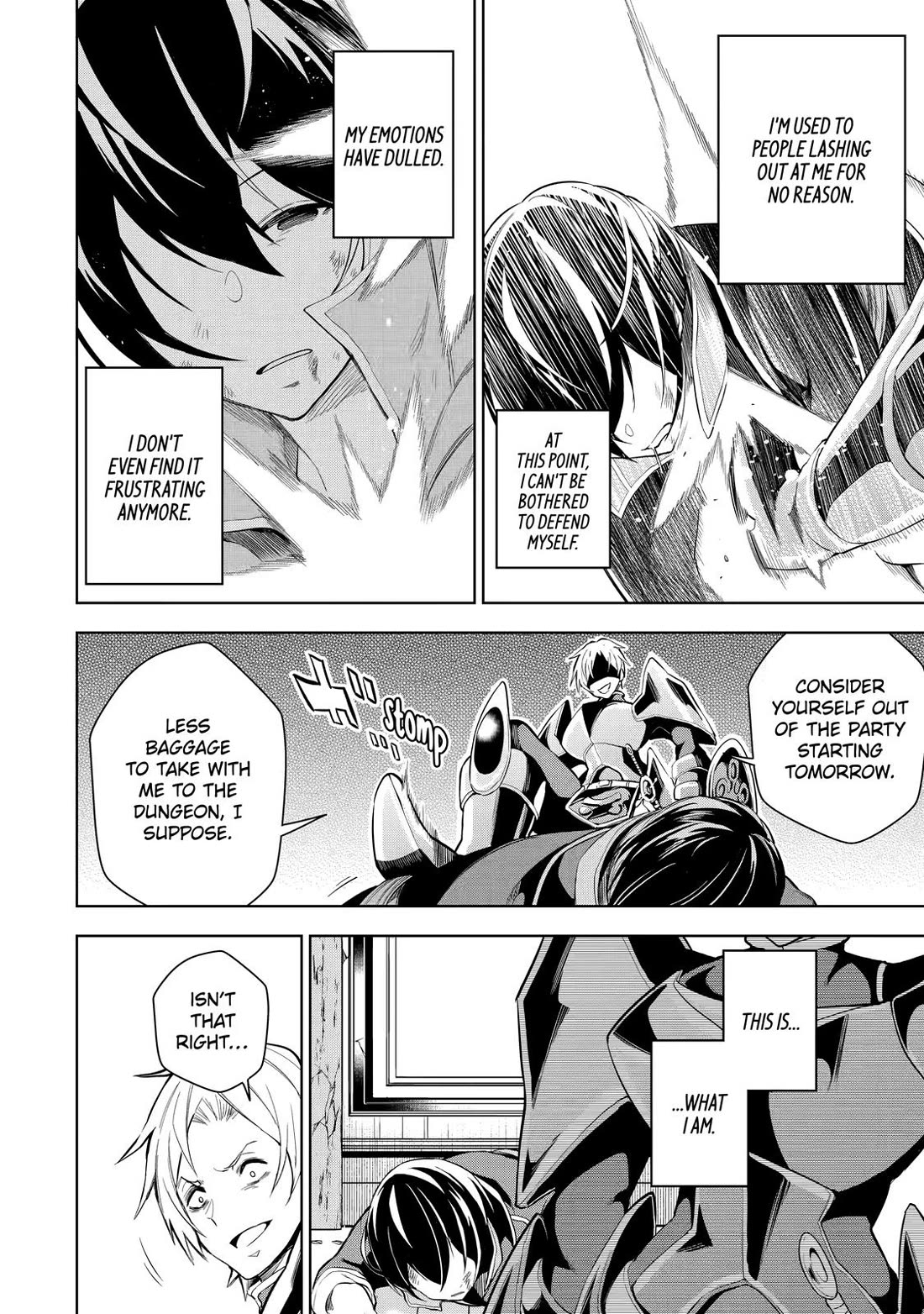 The Strongest Swordsman Has Zero Equipment Slots, but He Can Equip up to 9999 Items if It’s (Cute) Cursed Equipment chapter 1 page 7