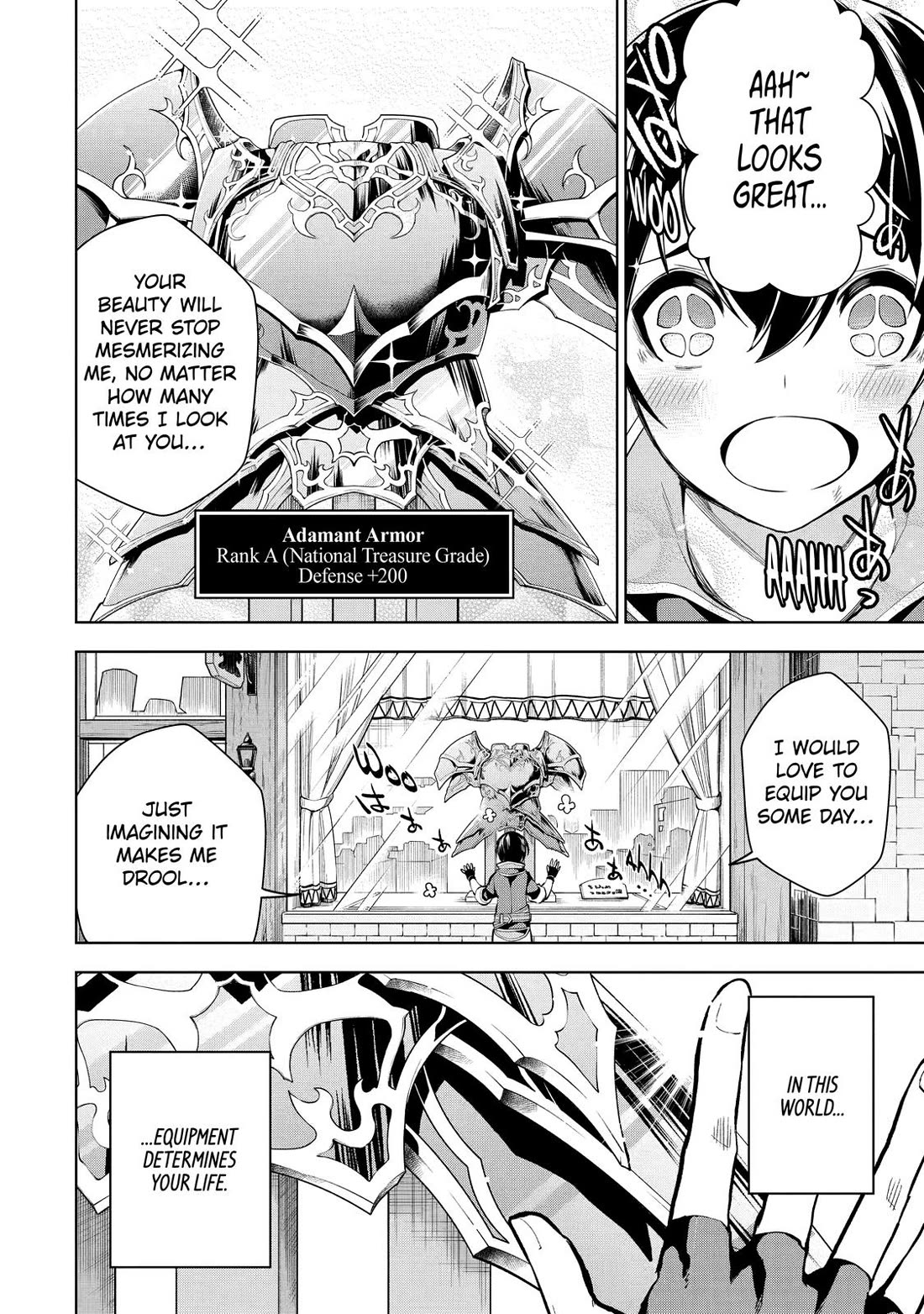 The Strongest Swordsman Has Zero Equipment Slots, but He Can Equip up to 9999 Items if It’s (Cute) Cursed Equipment chapter 1 page 9