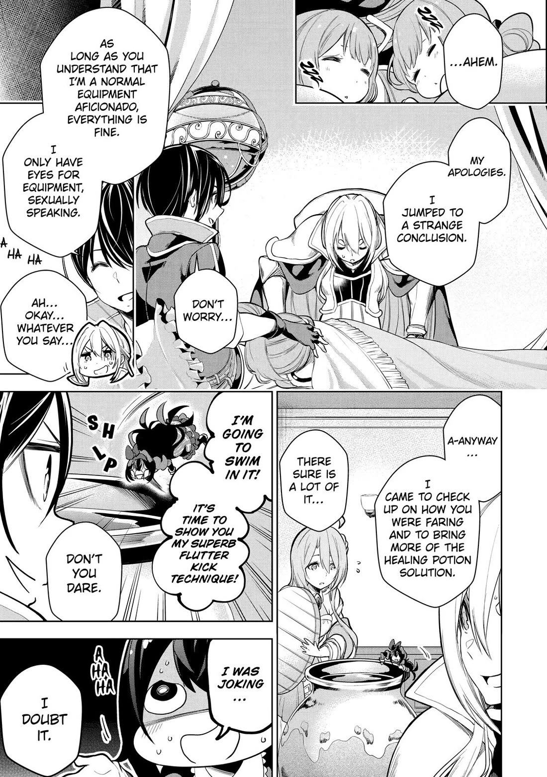 The Strongest Swordsman Has Zero Equipment Slots, but He Can Equip up to 9999 Items if It’s (Cute) Cursed Equipment chapter 10 page 17