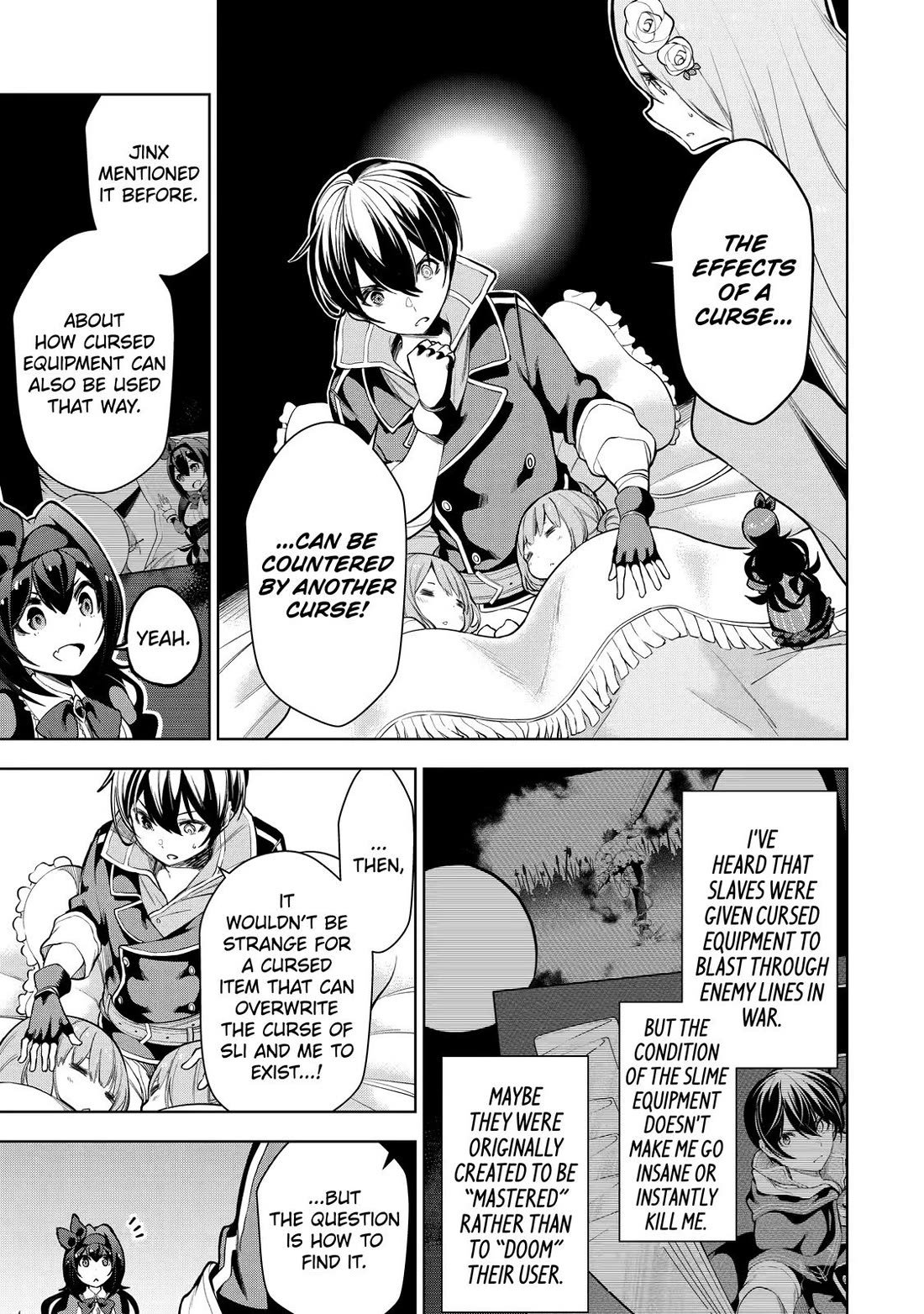 The Strongest Swordsman Has Zero Equipment Slots, but He Can Equip up to 9999 Items if It’s (Cute) Cursed Equipment chapter 10 page 25