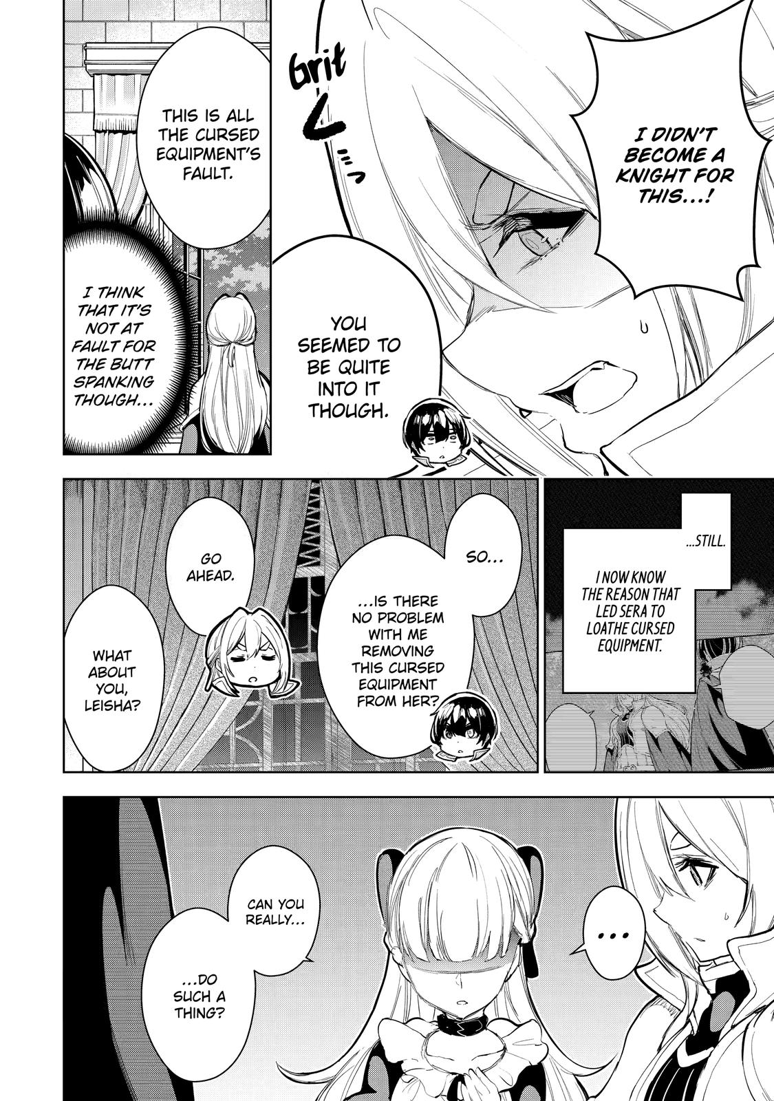 The Strongest Swordsman Has Zero Equipment Slots, but He Can Equip up to 9999 Items if It’s (Cute) Cursed Equipment chapter 11 page 26