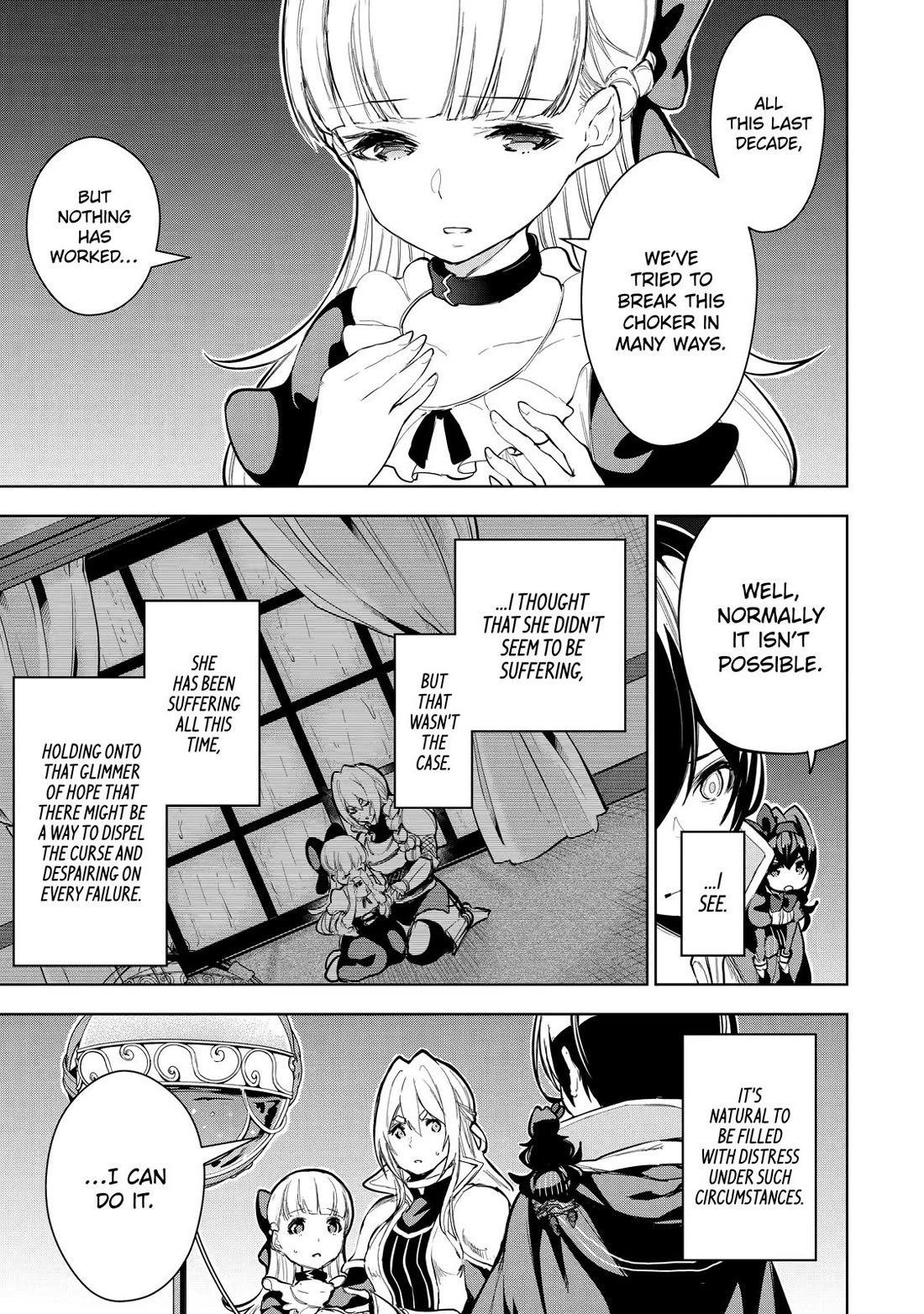 The Strongest Swordsman Has Zero Equipment Slots, but He Can Equip up to 9999 Items if It’s (Cute) Cursed Equipment chapter 11 page 27