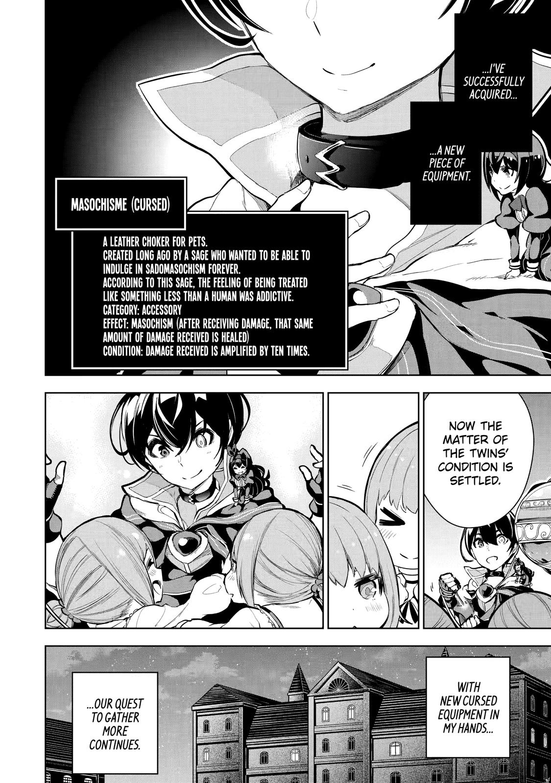 The Strongest Swordsman Has Zero Equipment Slots, but He Can Equip up to 9999 Items if It’s (Cute) Cursed Equipment chapter 11 page 32