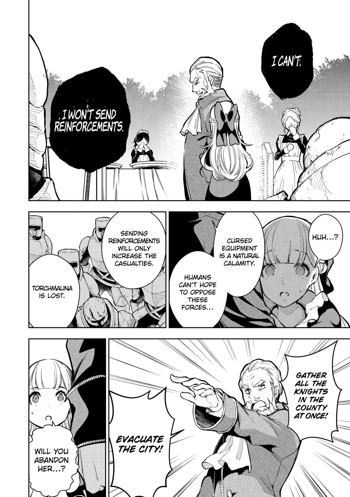 The Strongest Swordsman Has Zero Equipment Slots, but He Can Equip up to 9999 Items if It’s (Cute) Cursed Equipment chapter 12 page 16