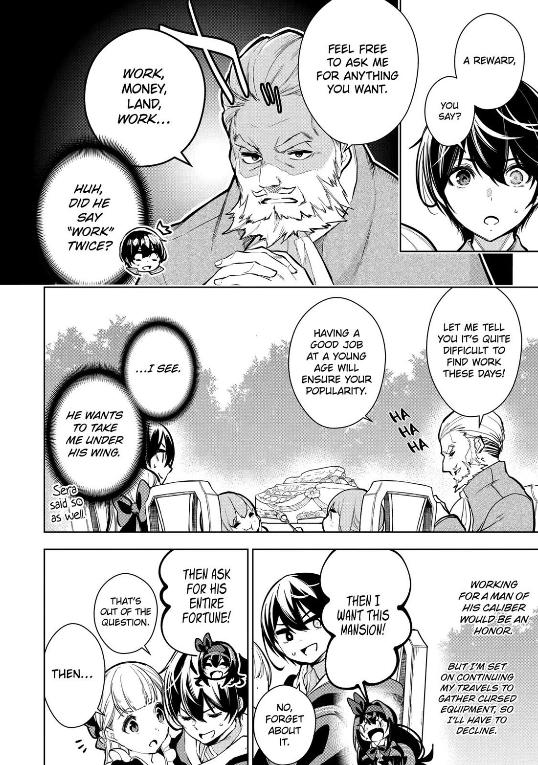 The Strongest Swordsman Has Zero Equipment Slots, but He Can Equip up to 9999 Items if It’s (Cute) Cursed Equipment chapter 12 page 8