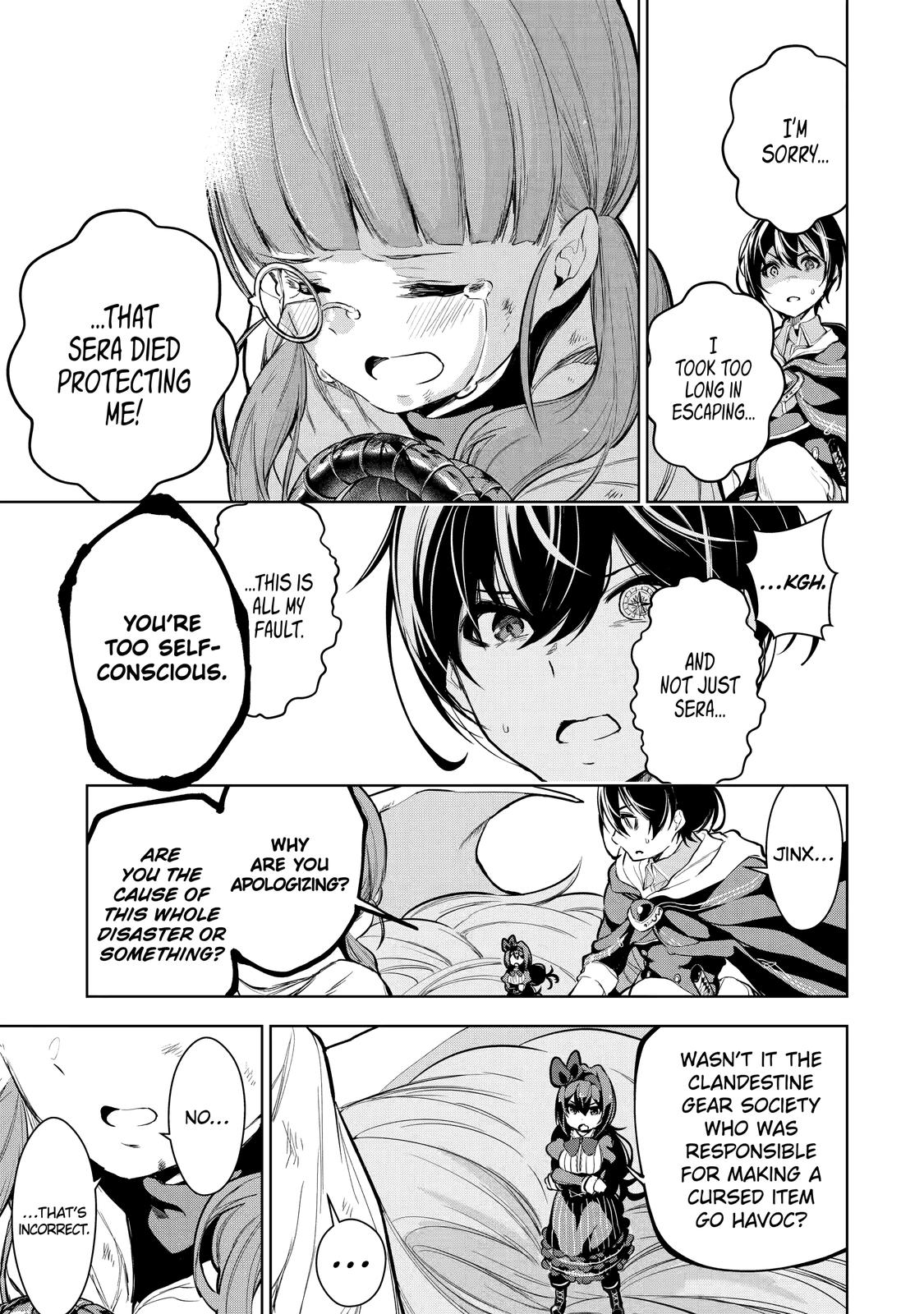 The Strongest Swordsman Has Zero Equipment Slots, but He Can Equip up to 9999 Items if It’s (Cute) Cursed Equipment chapter 13 page 18