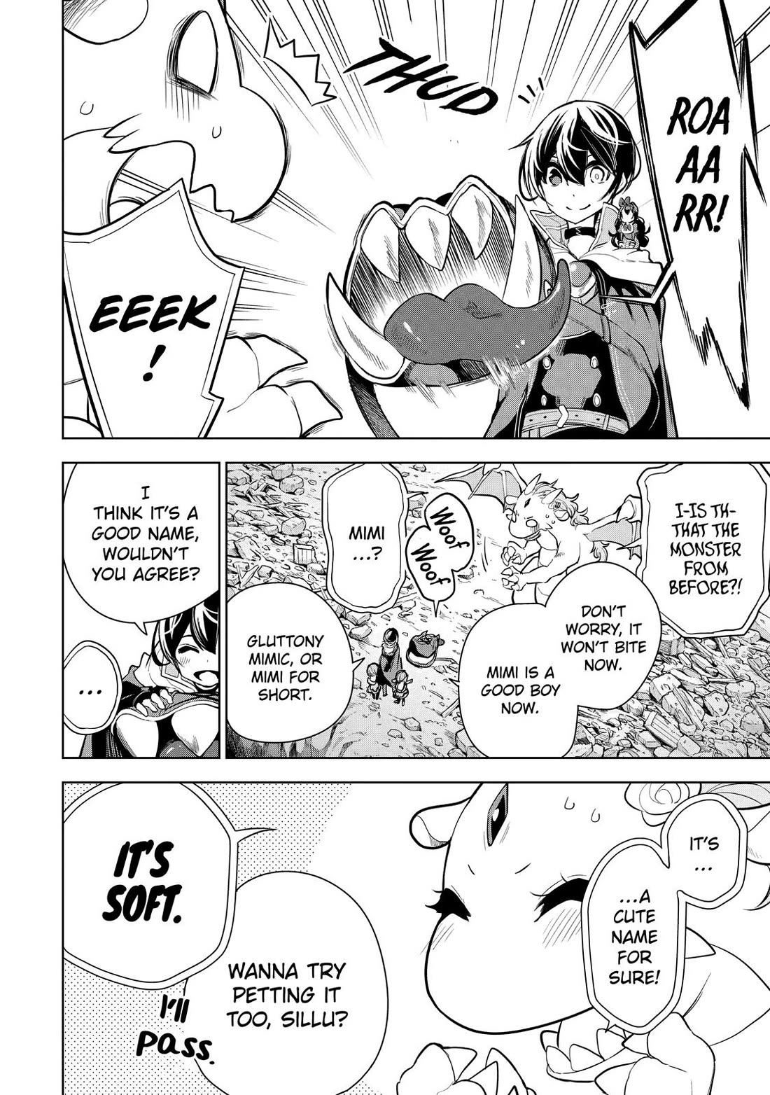 The Strongest Swordsman Has Zero Equipment Slots, but He Can Equip up to 9999 Items if It’s (Cute) Cursed Equipment chapter 14 page 25