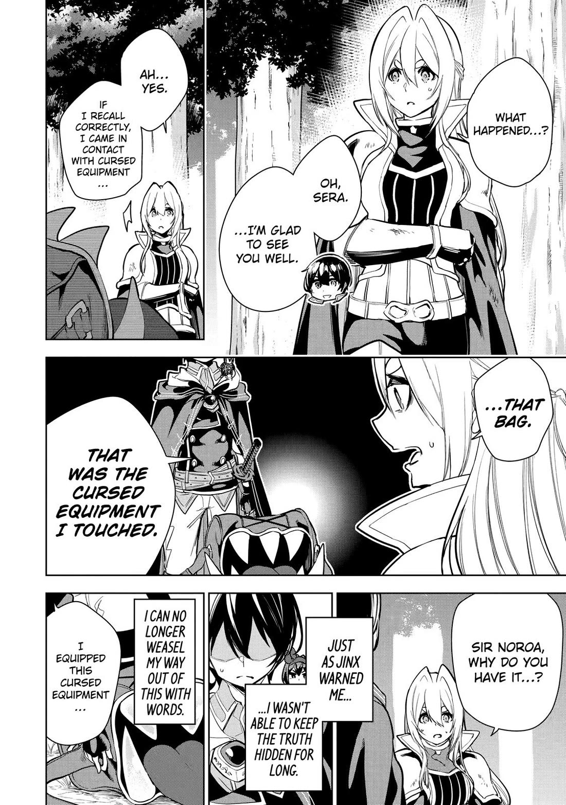 The Strongest Swordsman Has Zero Equipment Slots, but He Can Equip up to 9999 Items if It’s (Cute) Cursed Equipment chapter 14 page 29