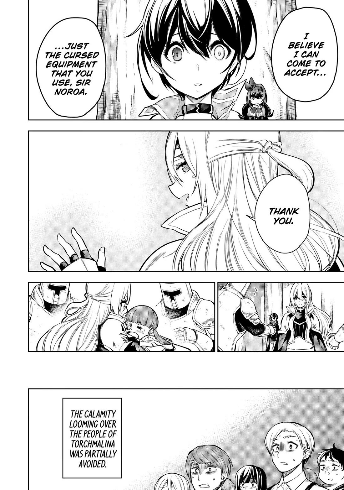 The Strongest Swordsman Has Zero Equipment Slots, but He Can Equip up to 9999 Items if It’s (Cute) Cursed Equipment chapter 14 page 35