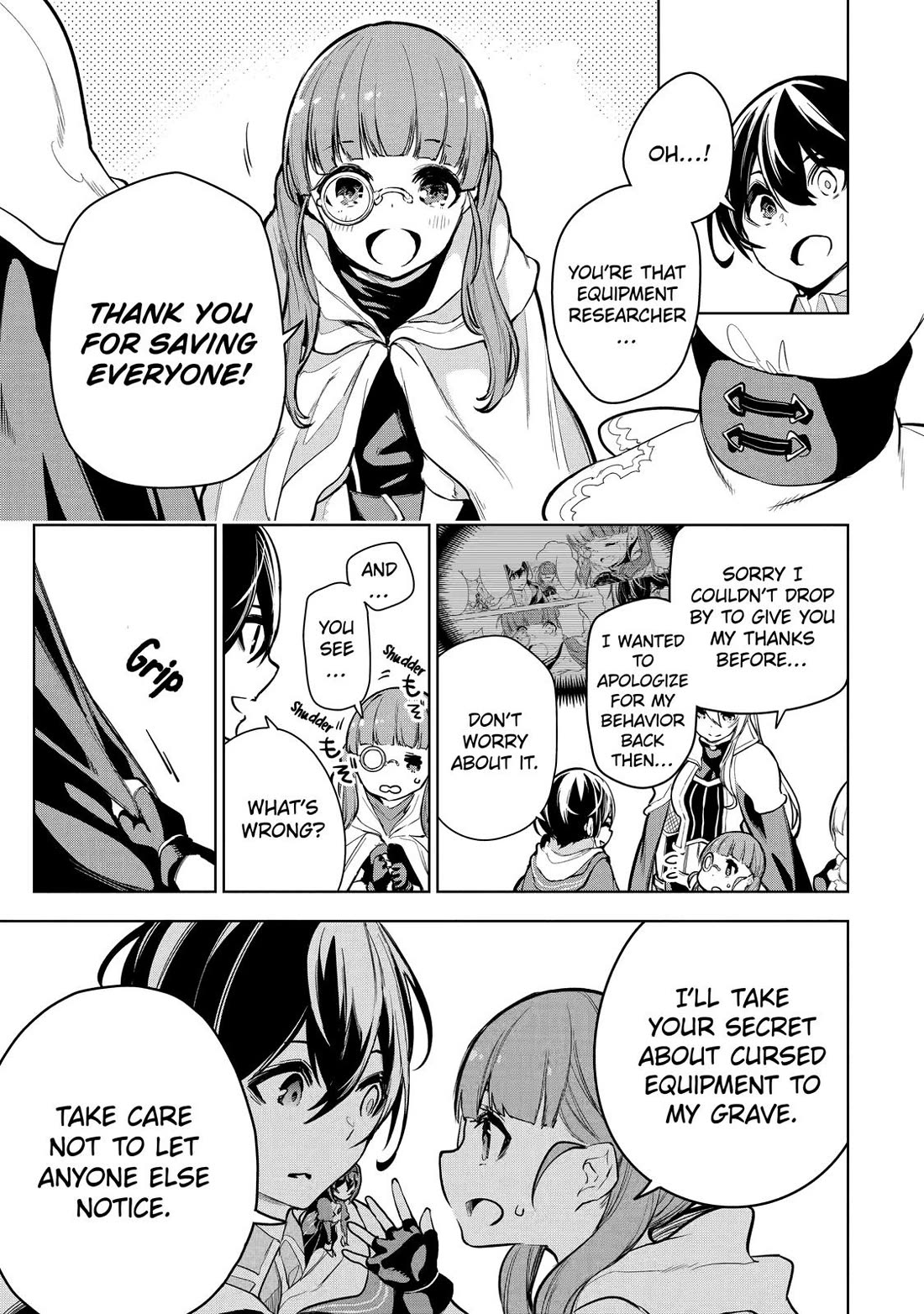 The Strongest Swordsman Has Zero Equipment Slots, but He Can Equip up to 9999 Items if It’s (Cute) Cursed Equipment chapter 14 page 40