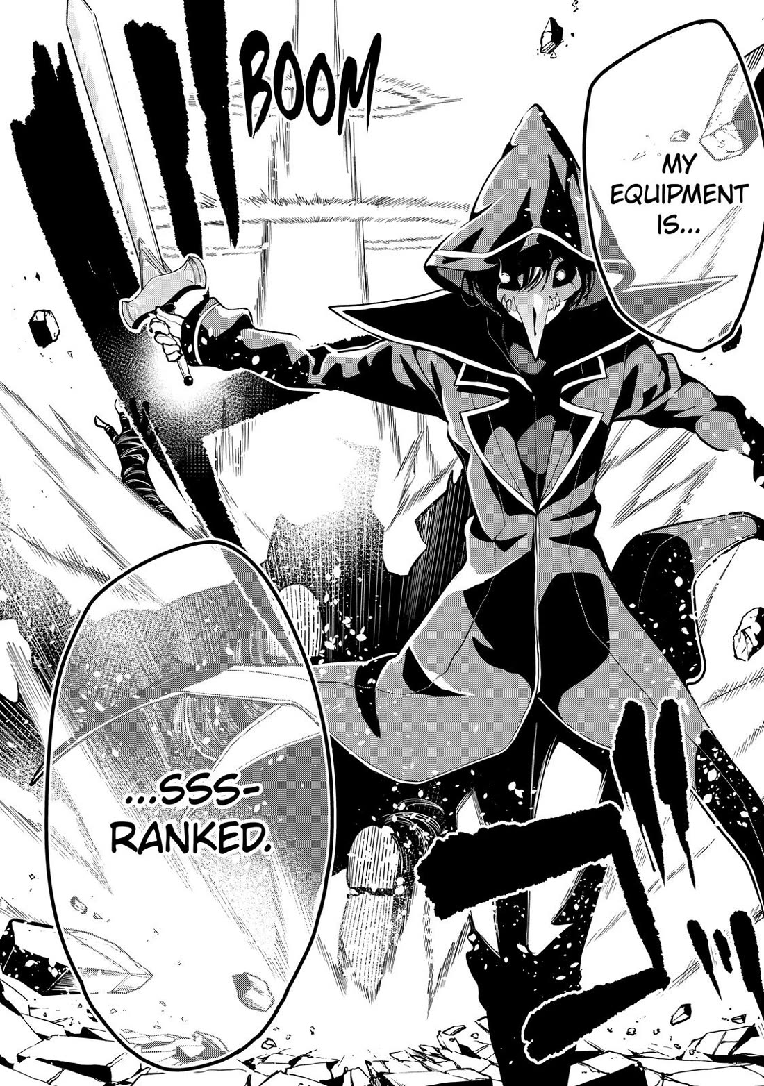 The Strongest Swordsman Has Zero Equipment Slots, but He Can Equip up to 9999 Items if It’s (Cute) Cursed Equipment chapter 15 page 15