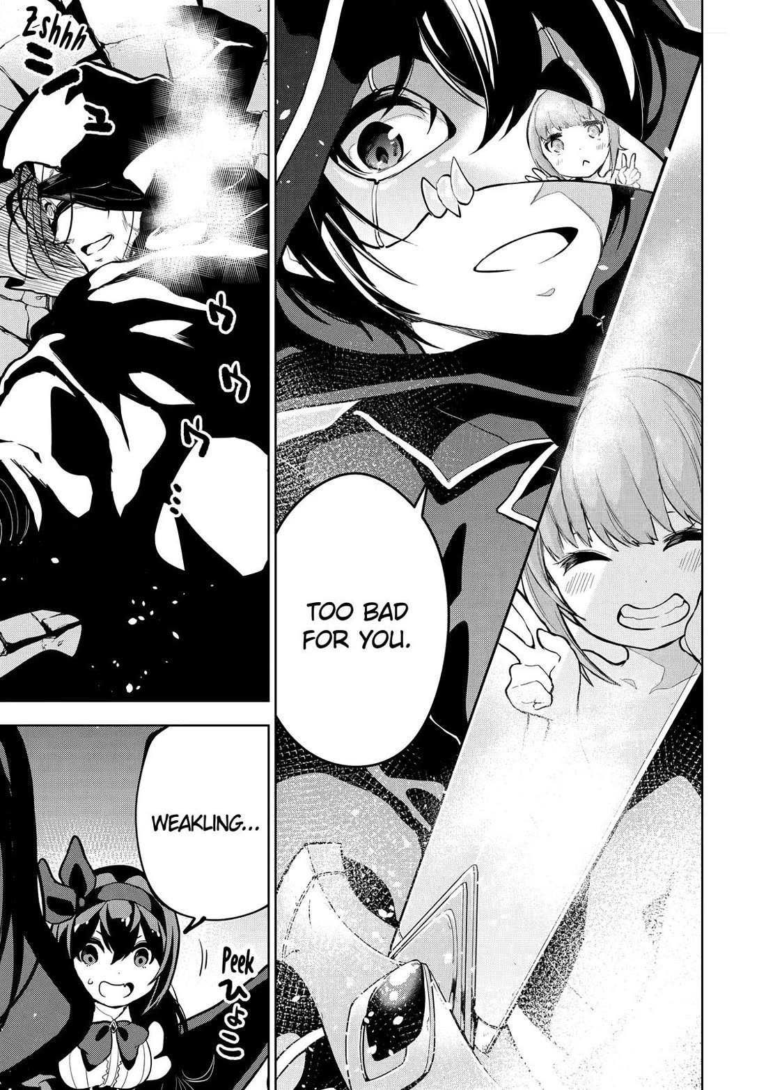 The Strongest Swordsman Has Zero Equipment Slots, but He Can Equip up to 9999 Items if It’s (Cute) Cursed Equipment chapter 15 page 16