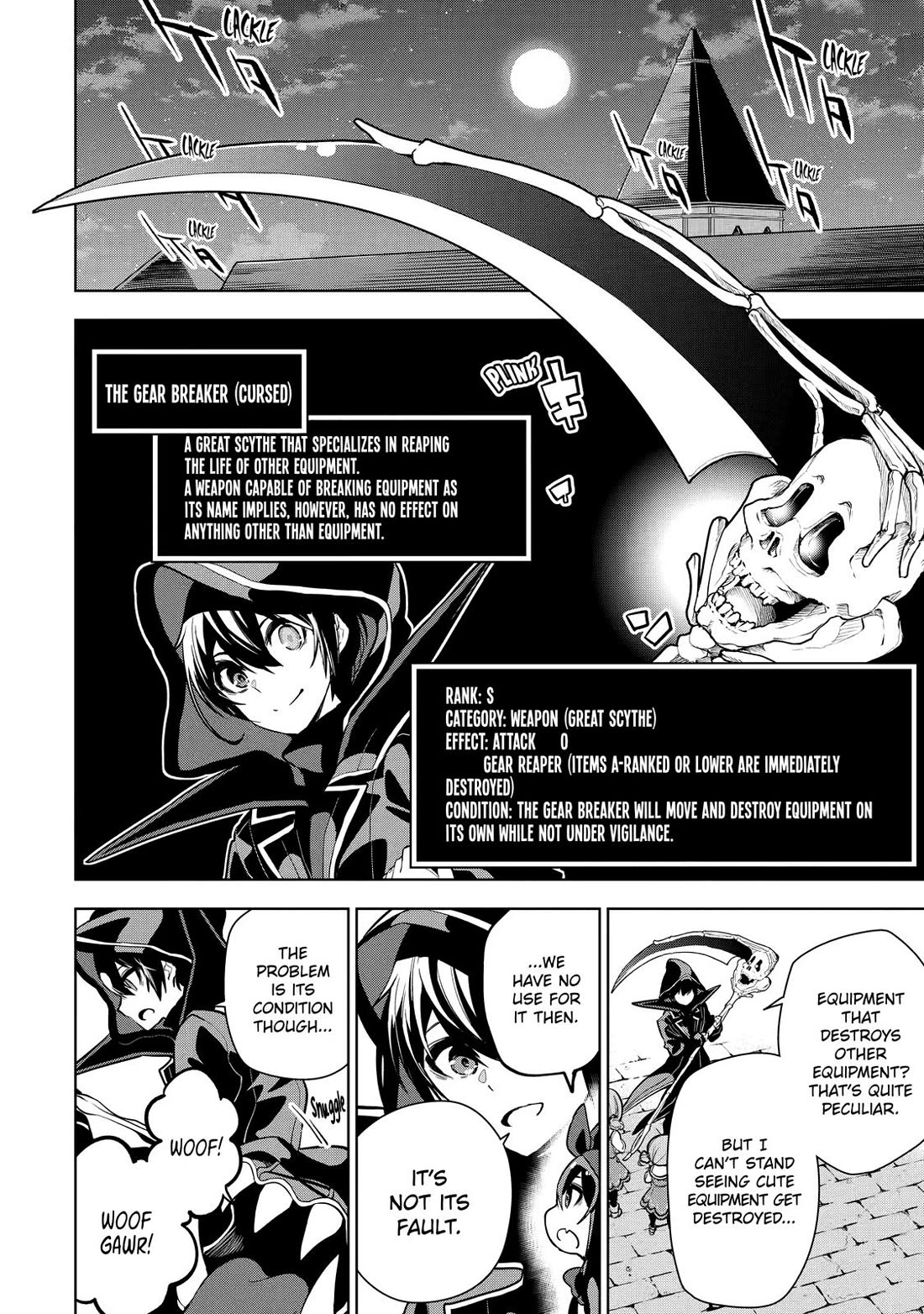 The Strongest Swordsman Has Zero Equipment Slots, but He Can Equip up to 9999 Items if It’s (Cute) Cursed Equipment chapter 15 page 19