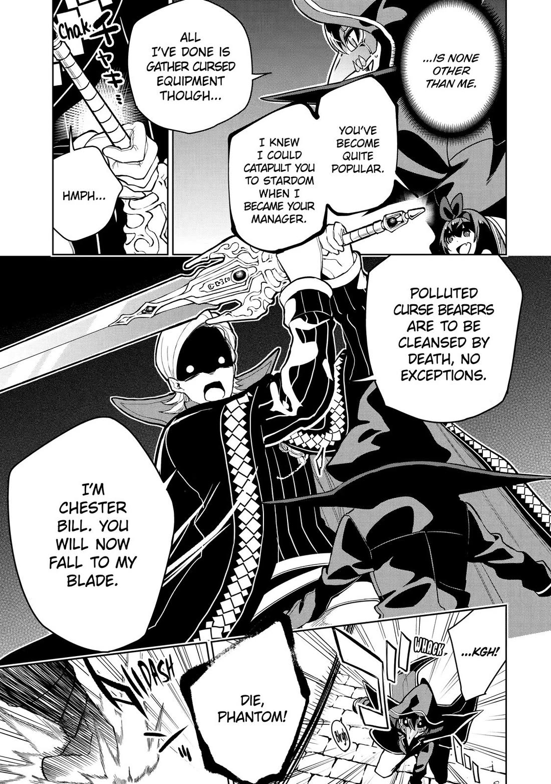 The Strongest Swordsman Has Zero Equipment Slots, but He Can Equip up to 9999 Items if It’s (Cute) Cursed Equipment chapter 15 page 24