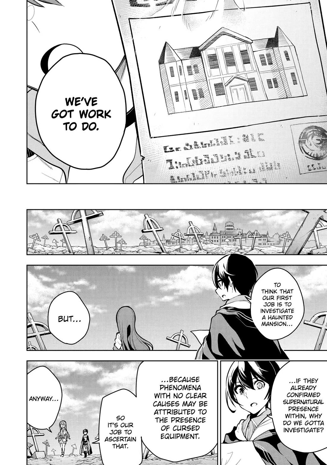 The Strongest Swordsman Has Zero Equipment Slots, but He Can Equip up to 9999 Items if It’s (Cute) Cursed Equipment chapter 16 page 30