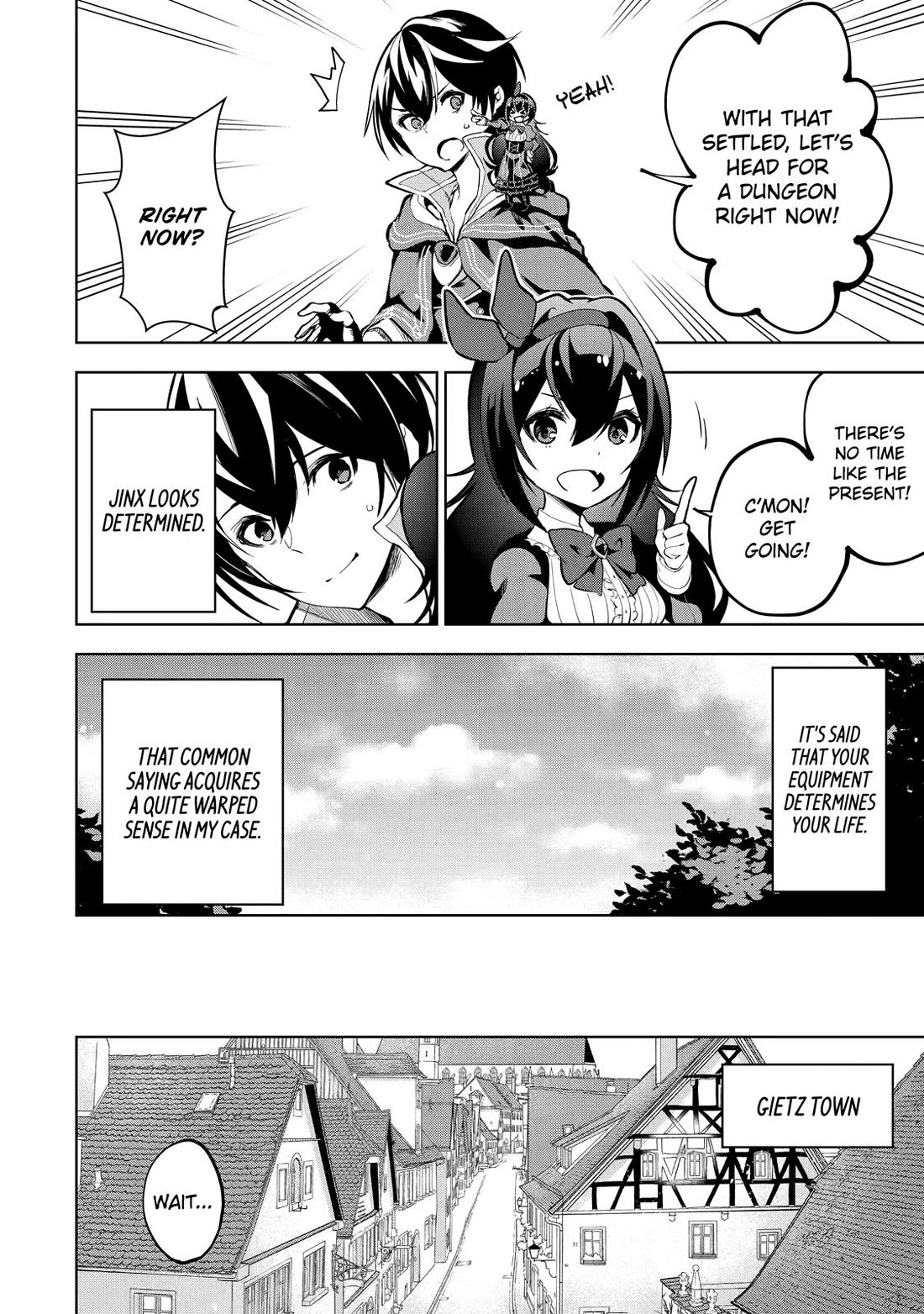 The Strongest Swordsman Has Zero Equipment Slots, but He Can Equip up to 9999 Items if It’s (Cute) Cursed Equipment chapter 2 page 17