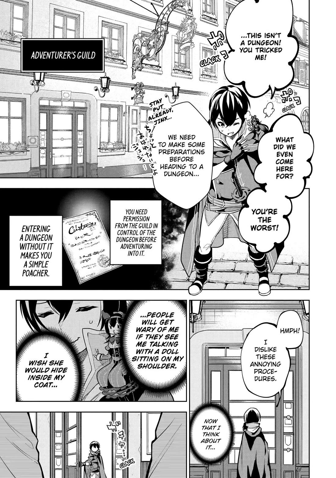 The Strongest Swordsman Has Zero Equipment Slots, but He Can Equip up to 9999 Items if It’s (Cute) Cursed Equipment chapter 2 page 18