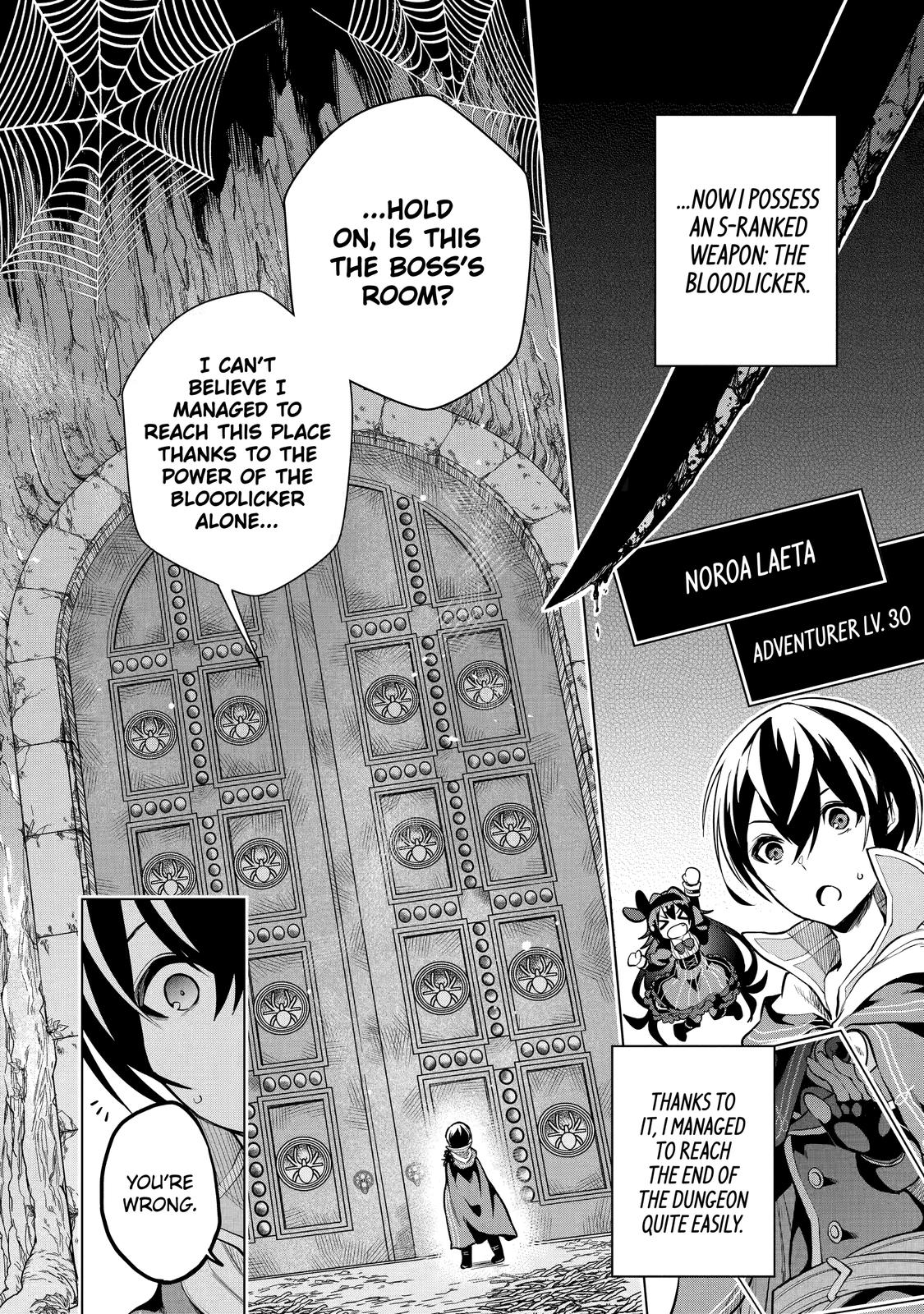 The Strongest Swordsman Has Zero Equipment Slots, but He Can Equip up to 9999 Items if It’s (Cute) Cursed Equipment chapter 2 page 29