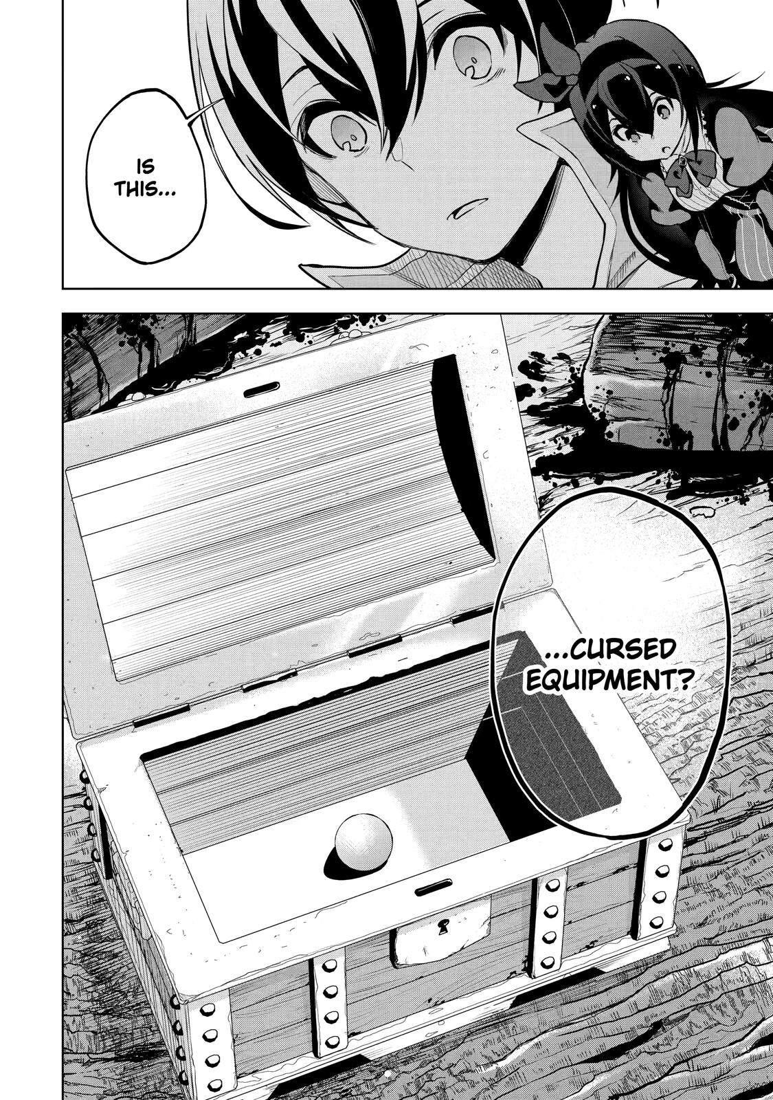 The Strongest Swordsman Has Zero Equipment Slots, but He Can Equip up to 9999 Items if It’s (Cute) Cursed Equipment chapter 2 page 39