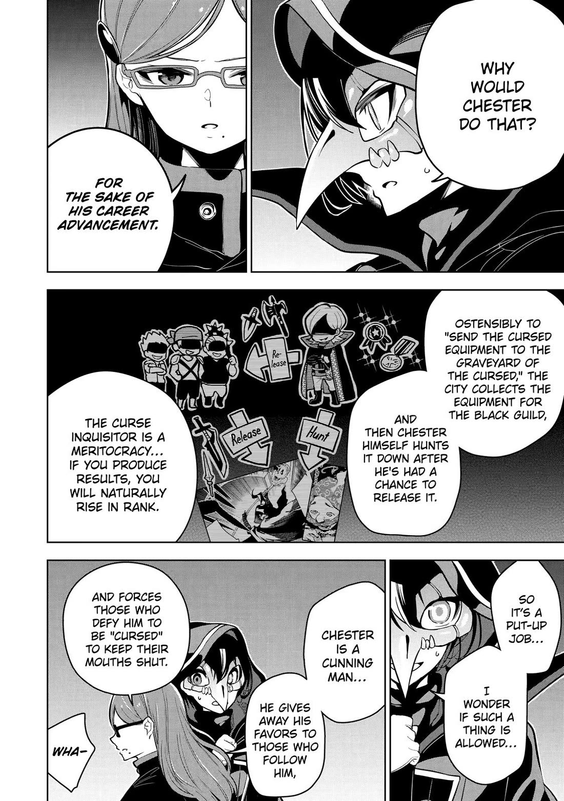 The Strongest Swordsman Has Zero Equipment Slots, but He Can Equip up to 9999 Items if It’s (Cute) Cursed Equipment chapter 21 page 24