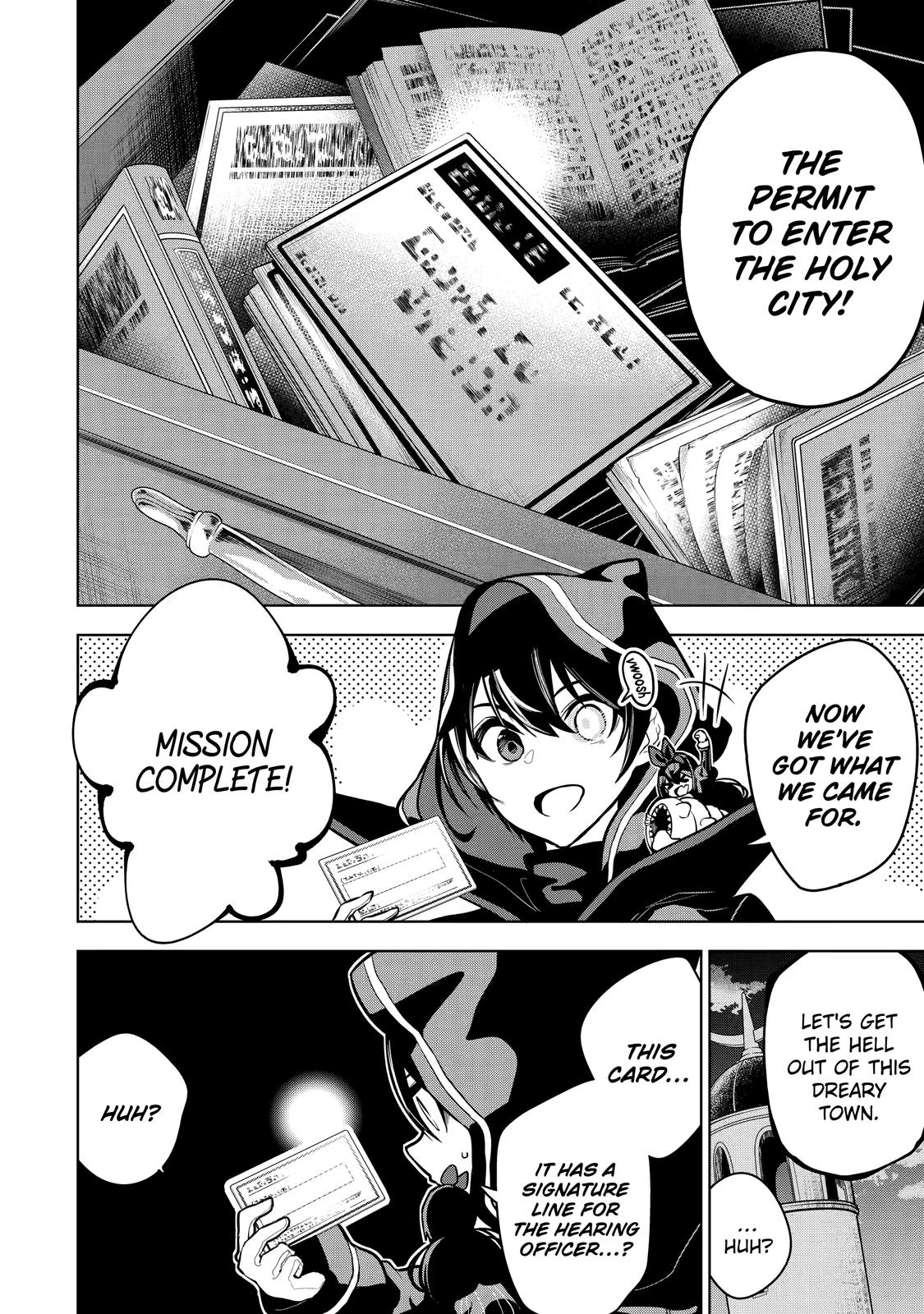 The Strongest Swordsman Has Zero Equipment Slots, but He Can Equip up to 9999 Items if It’s (Cute) Cursed Equipment chapter 21 page 8