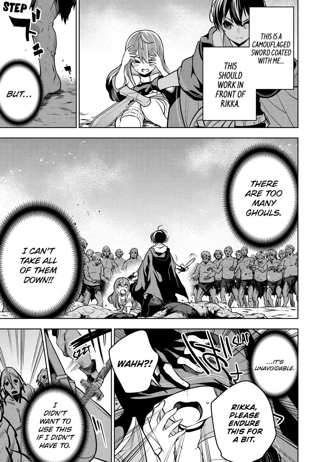 The Strongest Swordsman Has Zero Equipment Slots, but He Can Equip up to 9999 Items if It’s (Cute) Cursed Equipment chapter 22 page 29