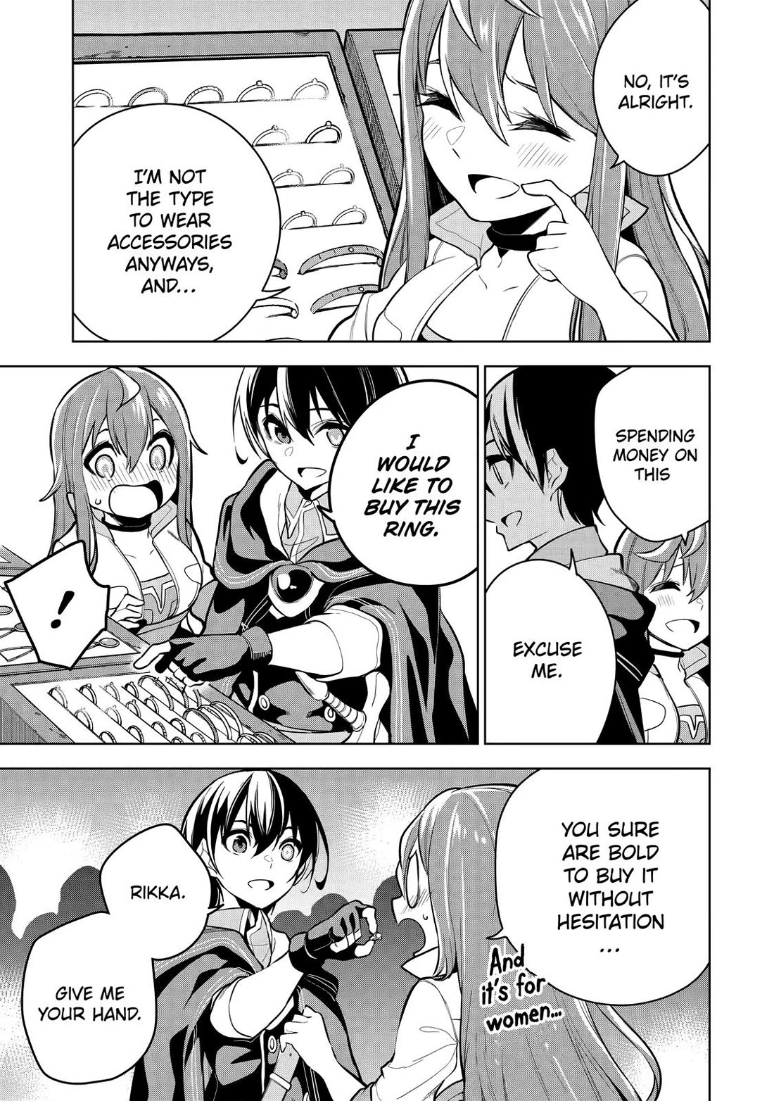 The Strongest Swordsman Has Zero Equipment Slots, but He Can Equip up to 9999 Items if It’s (Cute) Cursed Equipment chapter 23 page 9