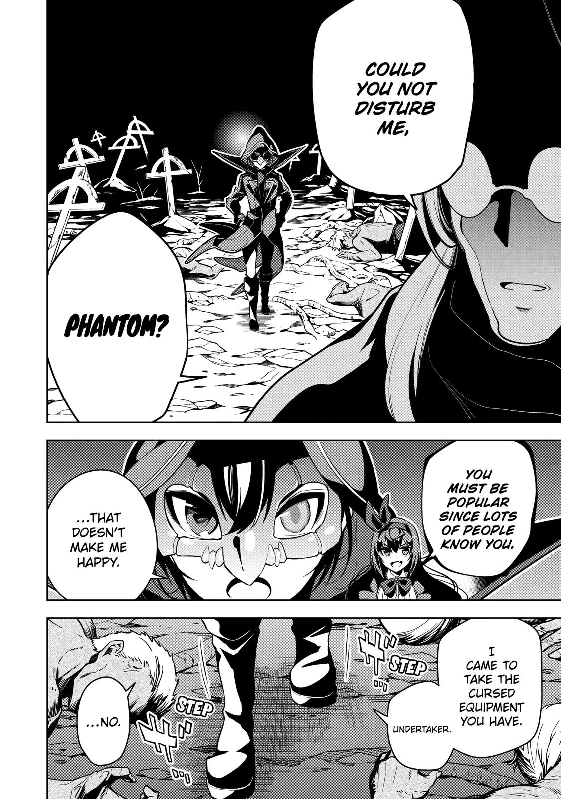 The Strongest Swordsman Has Zero Equipment Slots, but He Can Equip up to 9999 Items if It’s (Cute) Cursed Equipment chapter 24 page 4