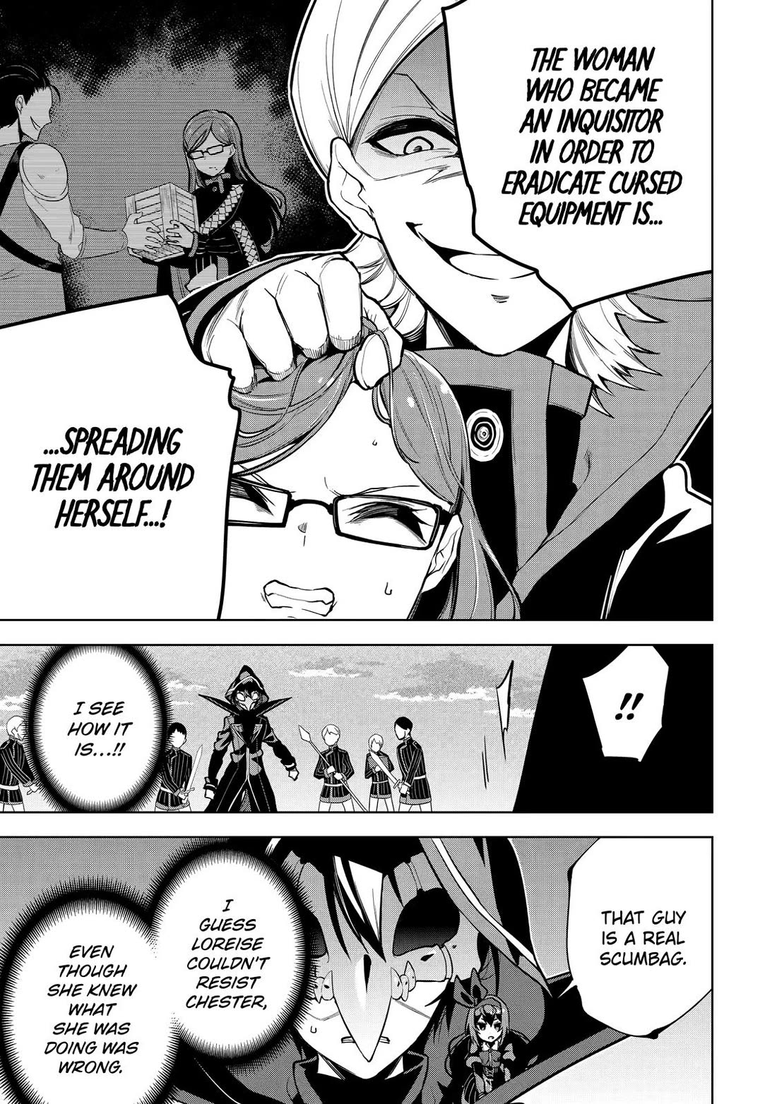 The Strongest Swordsman Has Zero Equipment Slots, but He Can Equip up to 9999 Items if It’s (Cute) Cursed Equipment chapter 25 page 21