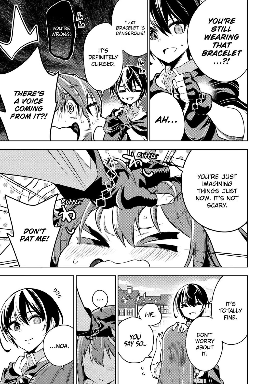 The Strongest Swordsman Has Zero Equipment Slots, but He Can Equip up to 9999 Items if It’s (Cute) Cursed Equipment chapter 25 page 7