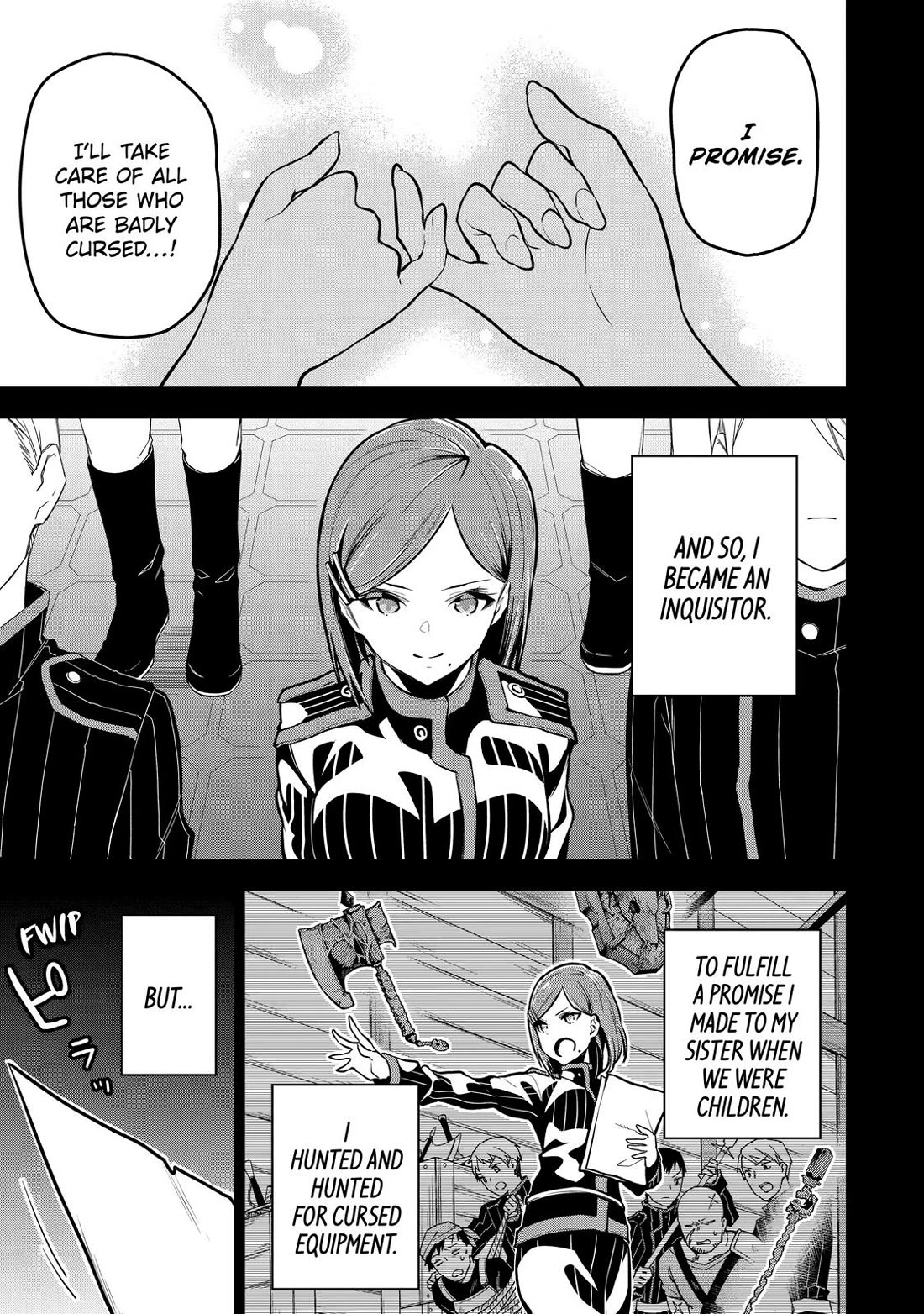 The Strongest Swordsman Has Zero Equipment Slots, but He Can Equip up to 9999 Items if It’s (Cute) Cursed Equipment chapter 26 page 19