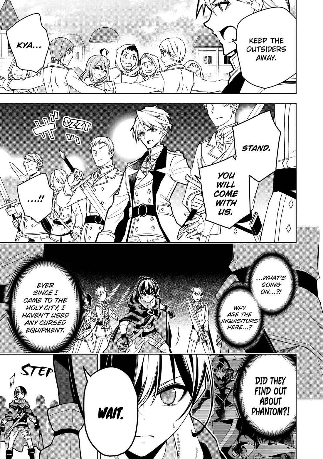 The Strongest Swordsman Has Zero Equipment Slots, but He Can Equip up to 9999 Items if It’s (Cute) Cursed Equipment chapter 28 page 35