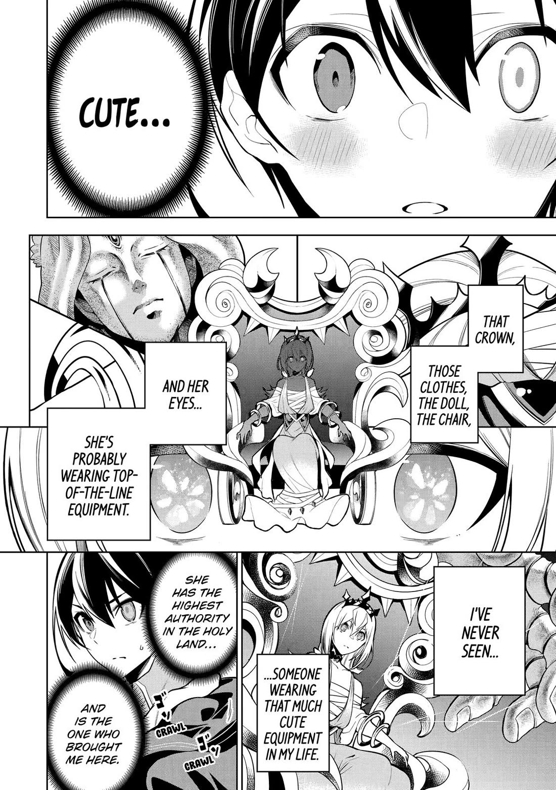 The Strongest Swordsman Has Zero Equipment Slots, but He Can Equip up to 9999 Items if It’s (Cute) Cursed Equipment chapter 29 page 18