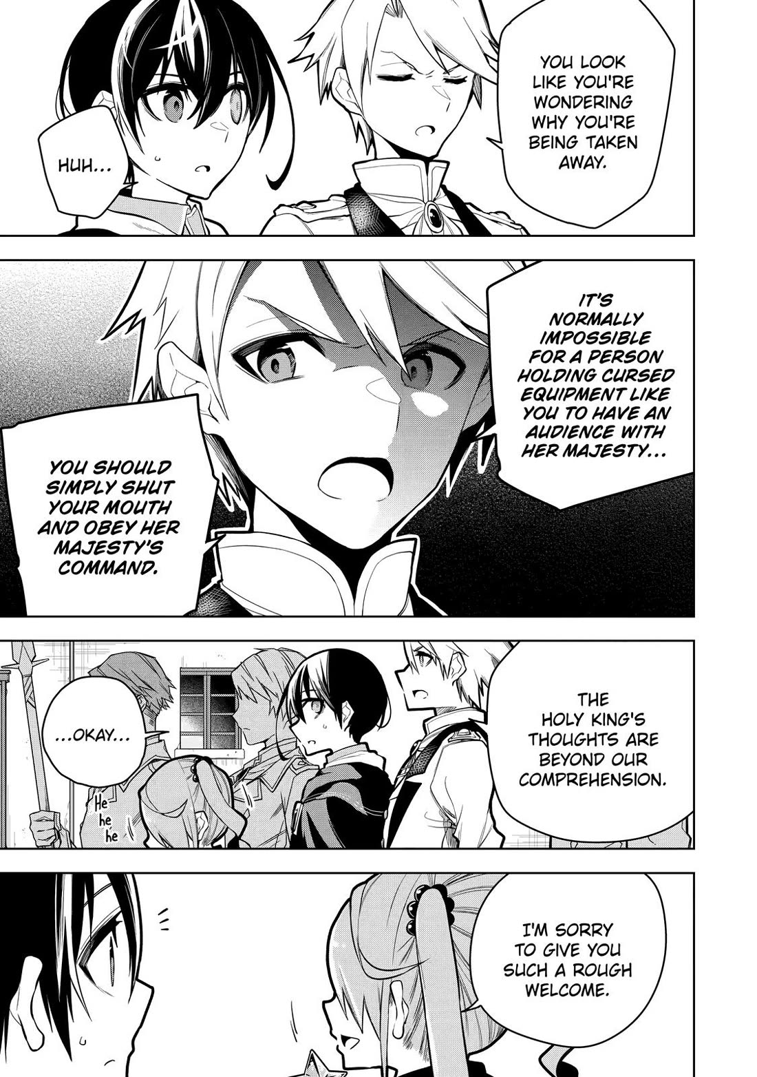 The Strongest Swordsman Has Zero Equipment Slots, but He Can Equip up to 9999 Items if It’s (Cute) Cursed Equipment chapter 29 page 3