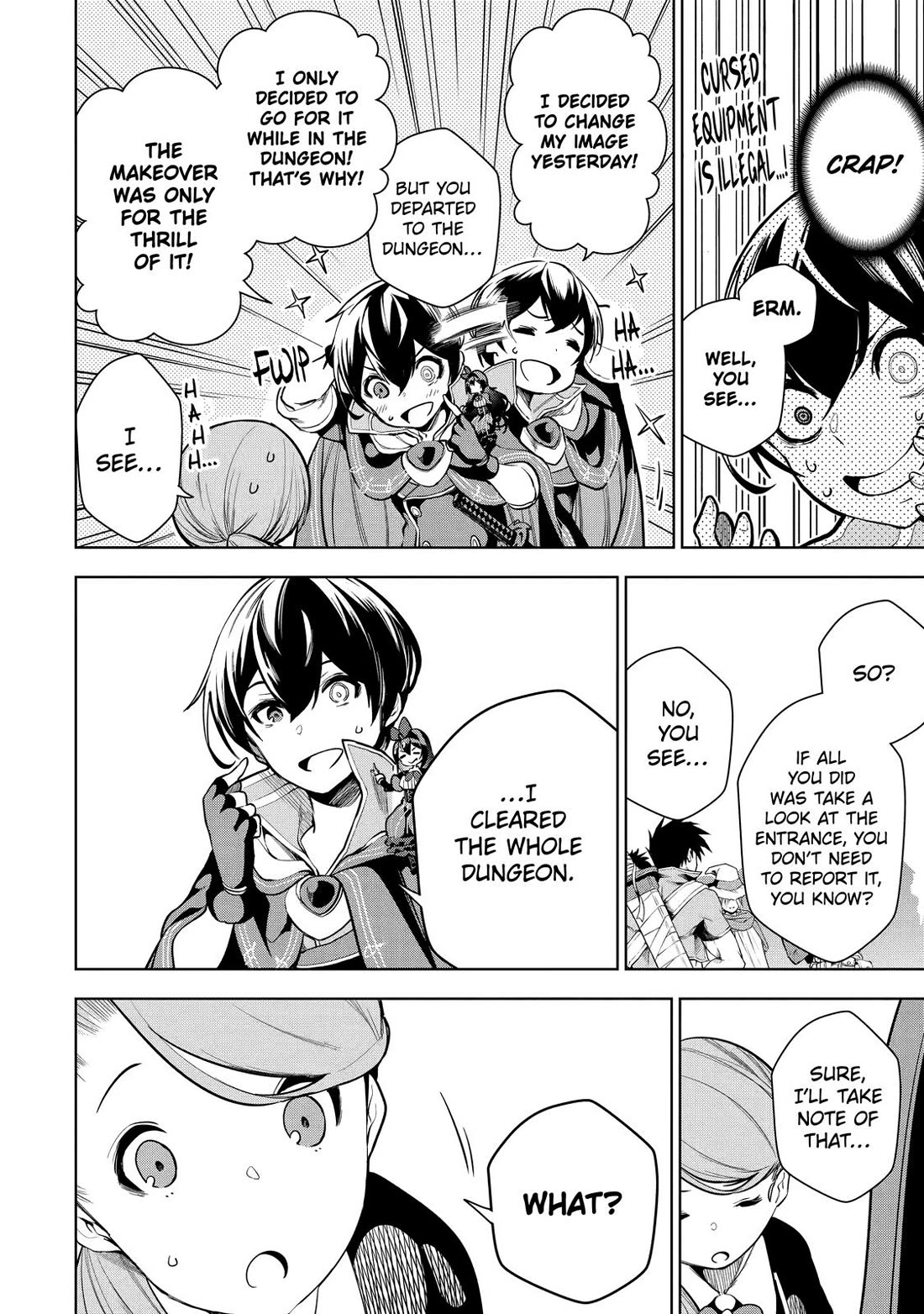 The Strongest Swordsman Has Zero Equipment Slots, but He Can Equip up to 9999 Items if It’s (Cute) Cursed Equipment chapter 3 page 16