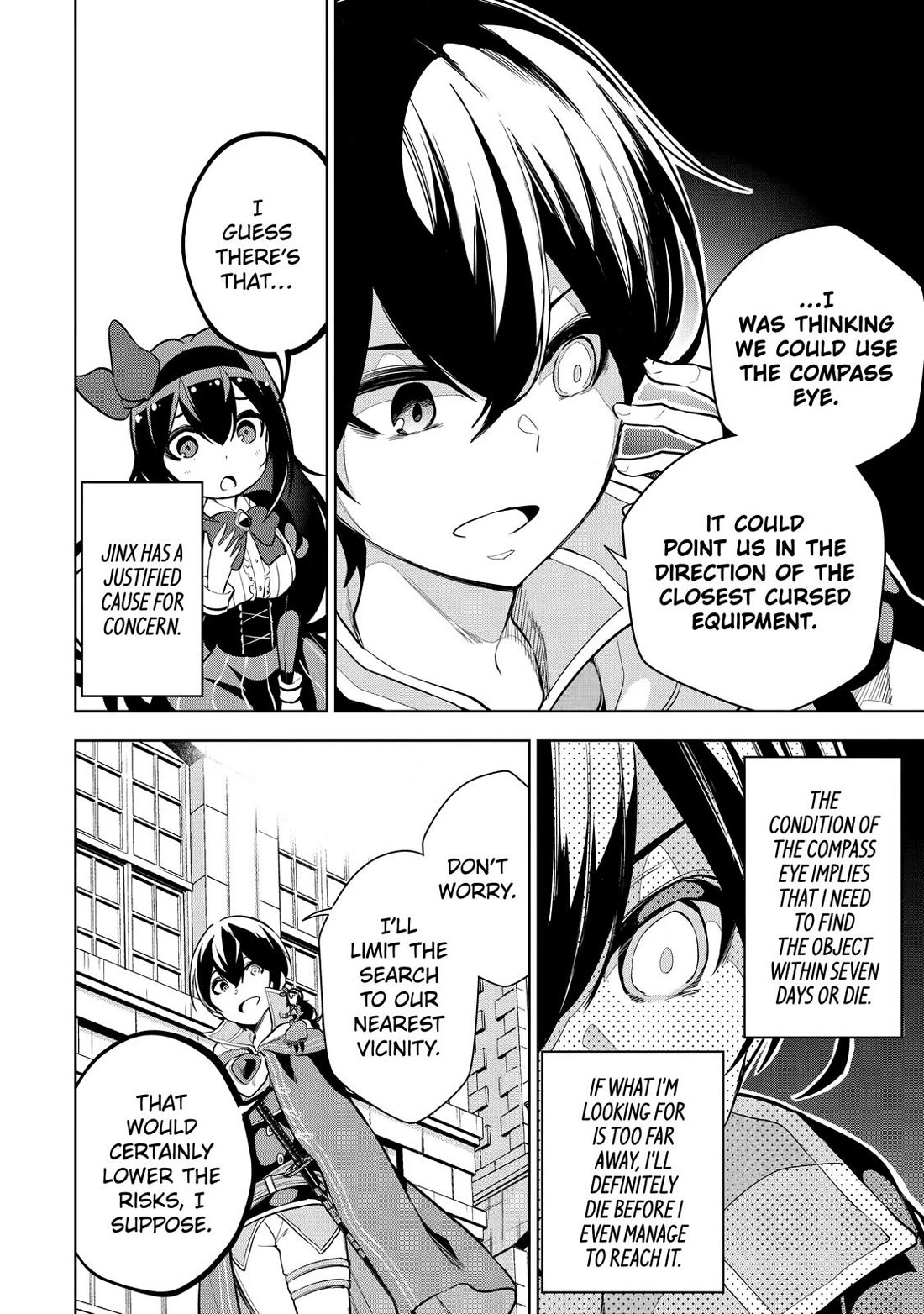 The Strongest Swordsman Has Zero Equipment Slots, but He Can Equip up to 9999 Items if It’s (Cute) Cursed Equipment chapter 3 page 24