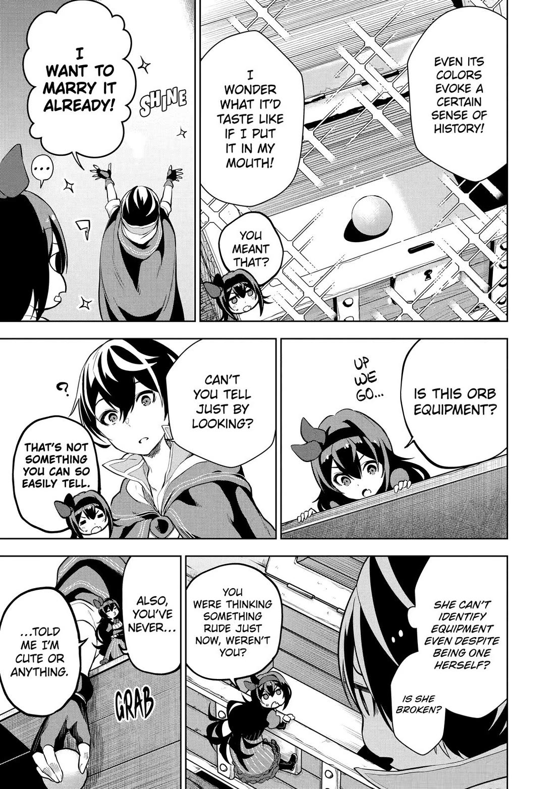 The Strongest Swordsman Has Zero Equipment Slots, but He Can Equip up to 9999 Items if It’s (Cute) Cursed Equipment chapter 3 page 3