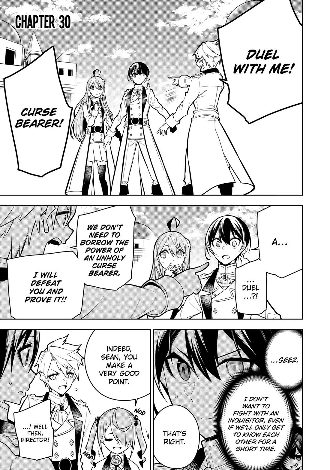 The Strongest Swordsman Has Zero Equipment Slots, but He Can Equip up to 9999 Items if It’s (Cute) Cursed Equipment chapter 30 page 1