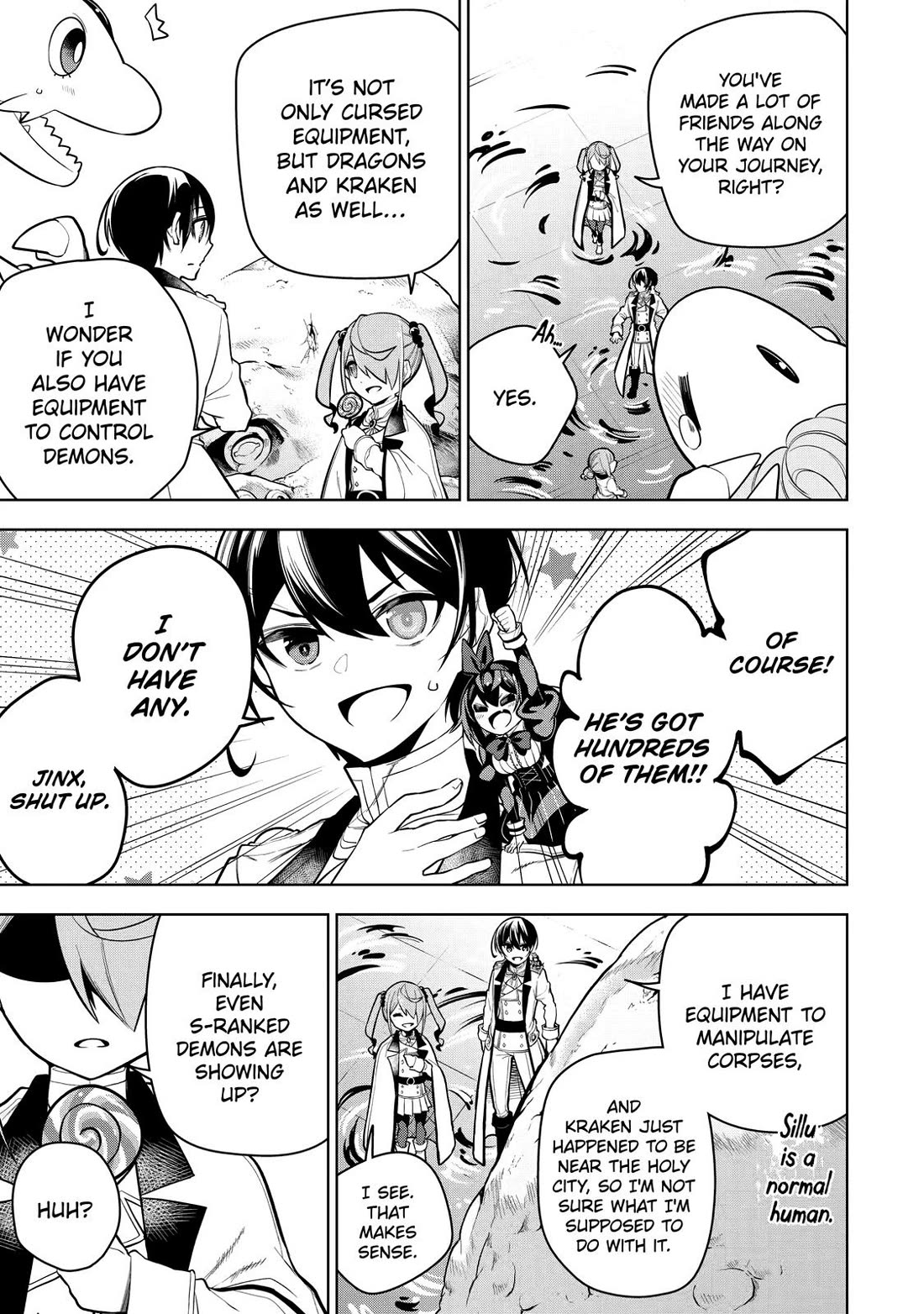 The Strongest Swordsman Has Zero Equipment Slots, but He Can Equip up to 9999 Items if It’s (Cute) Cursed Equipment chapter 30 page 31