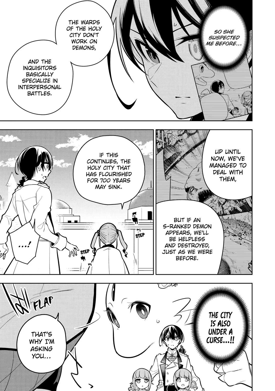 The Strongest Swordsman Has Zero Equipment Slots, but He Can Equip up to 9999 Items if It’s (Cute) Cursed Equipment chapter 30 page 33