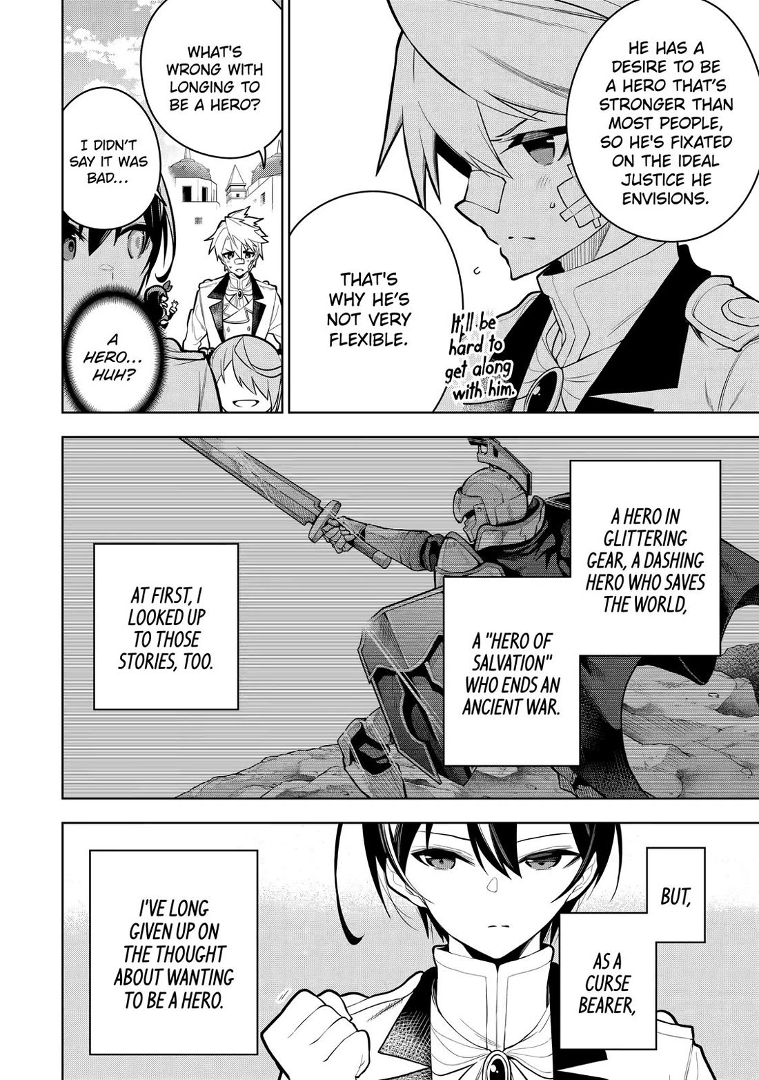 The Strongest Swordsman Has Zero Equipment Slots, but He Can Equip up to 9999 Items if It’s (Cute) Cursed Equipment chapter 30 page 36