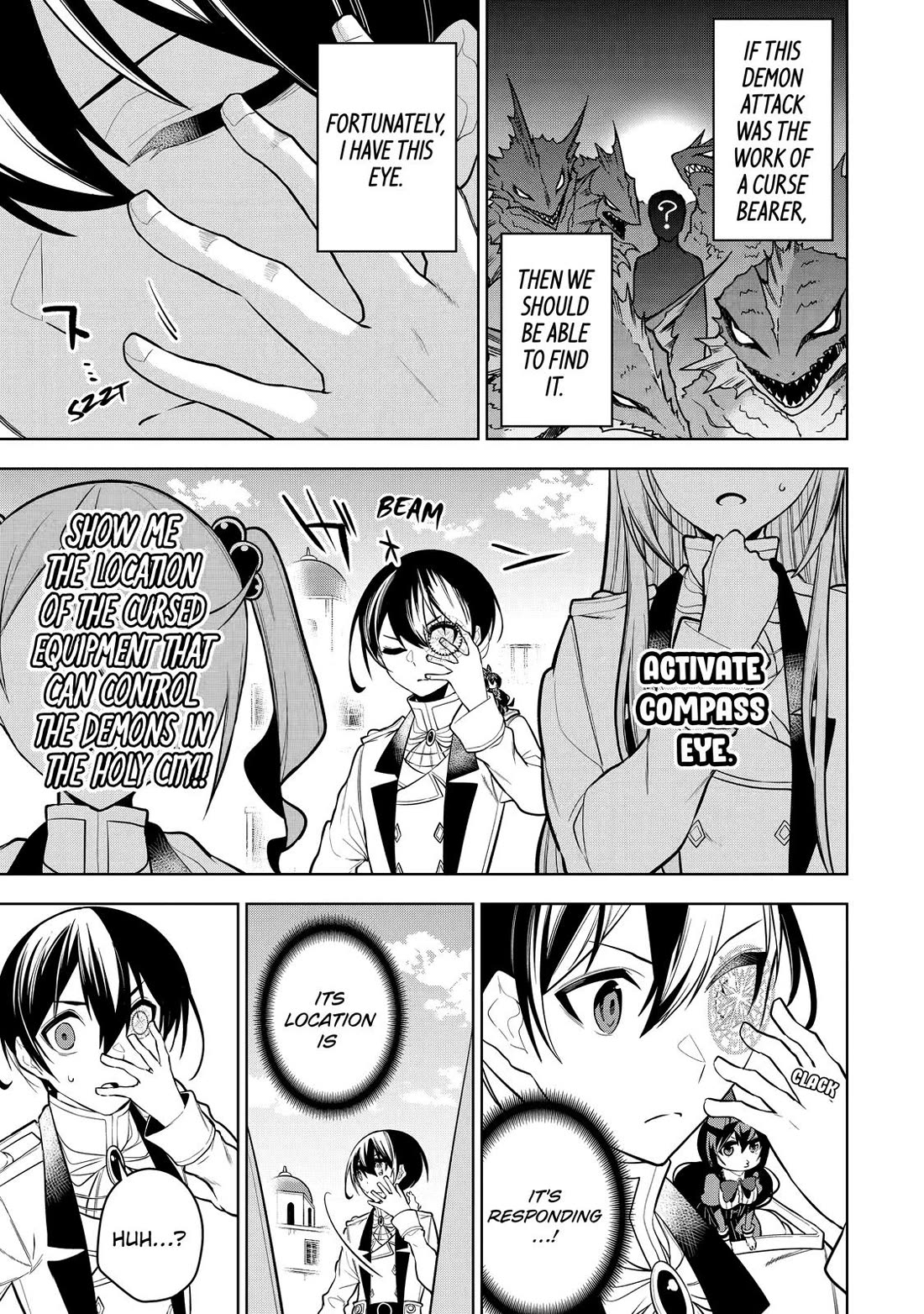 The Strongest Swordsman Has Zero Equipment Slots, but He Can Equip up to 9999 Items if It’s (Cute) Cursed Equipment chapter 31 page 9