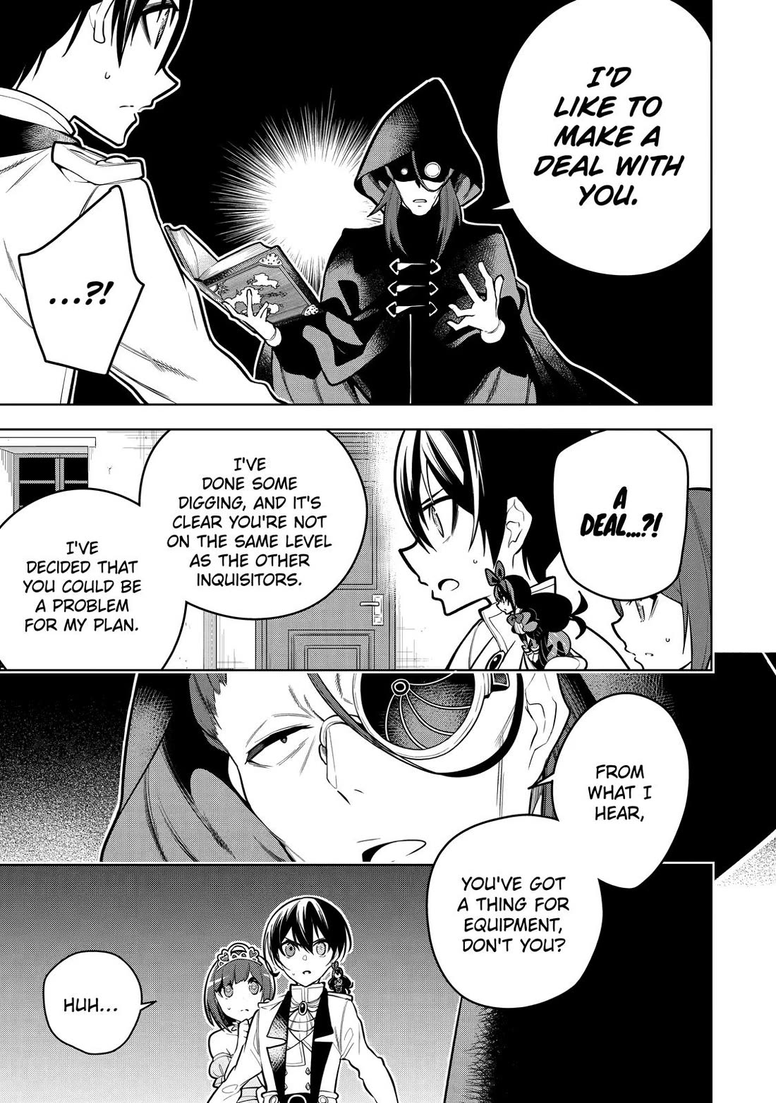 The Strongest Swordsman Has Zero Equipment Slots, but He Can Equip up to 9999 Items if It’s (Cute) Cursed Equipment chapter 32 page 37