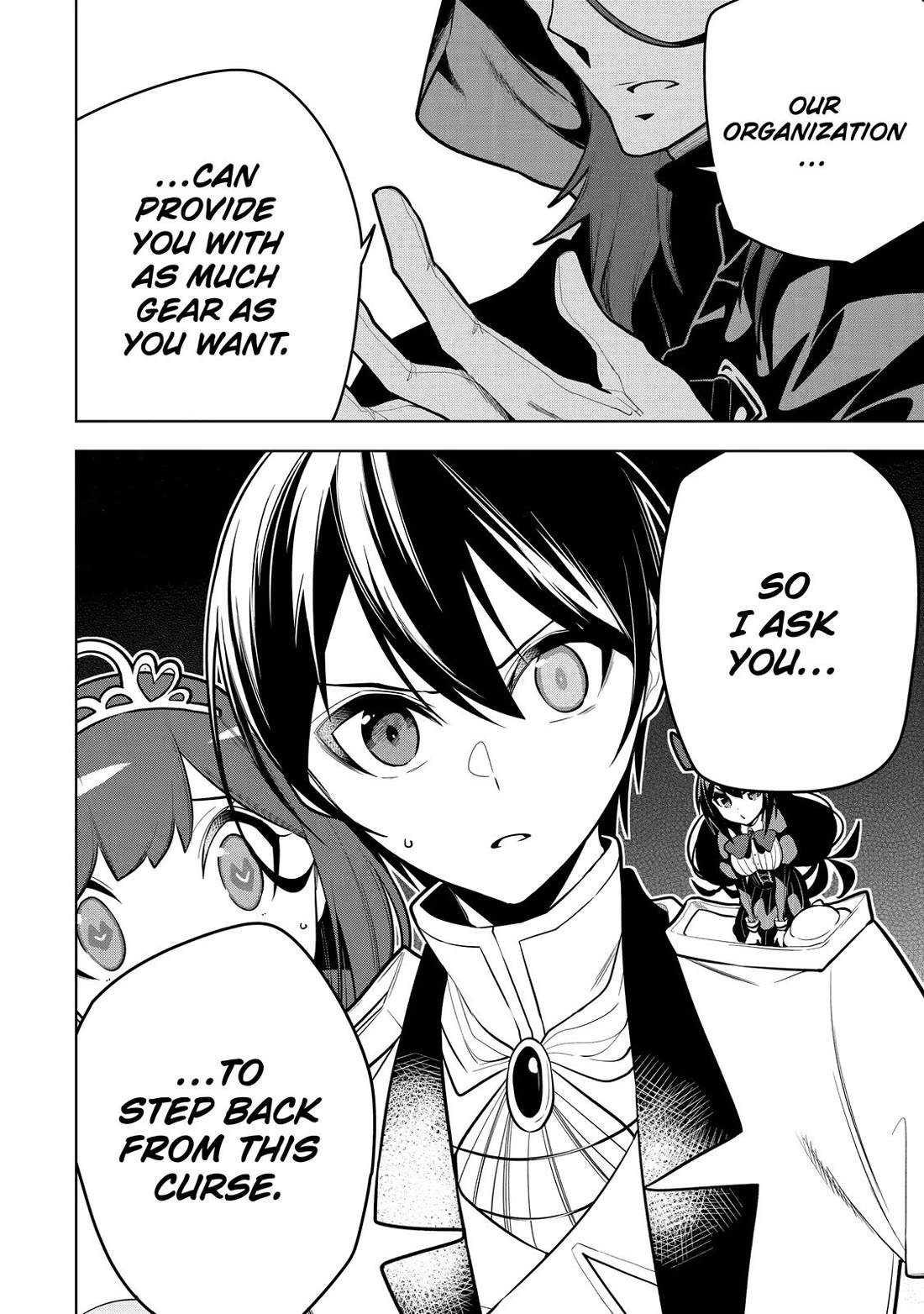 The Strongest Swordsman Has Zero Equipment Slots, but He Can Equip up to 9999 Items if It’s (Cute) Cursed Equipment chapter 32 page 38