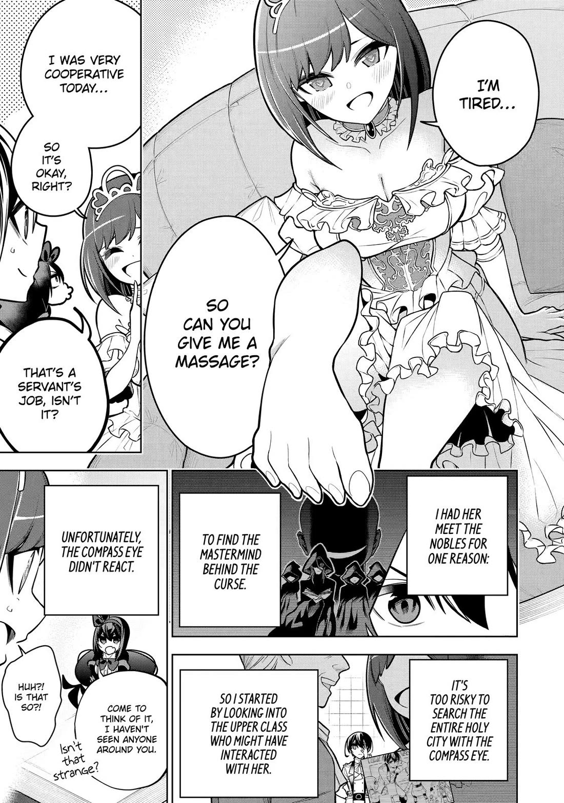 The Strongest Swordsman Has Zero Equipment Slots, but He Can Equip up to 9999 Items if It’s (Cute) Cursed Equipment chapter 33 page 32