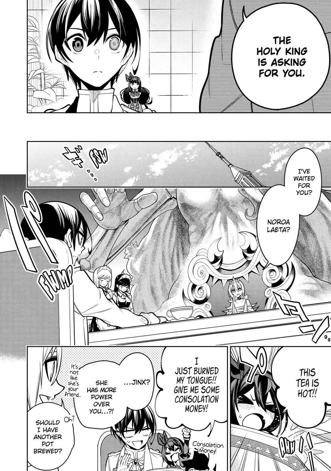 The Strongest Swordsman Has Zero Equipment Slots, but He Can Equip up to 9999 Items if It’s (Cute) Cursed Equipment chapter 33 page 35