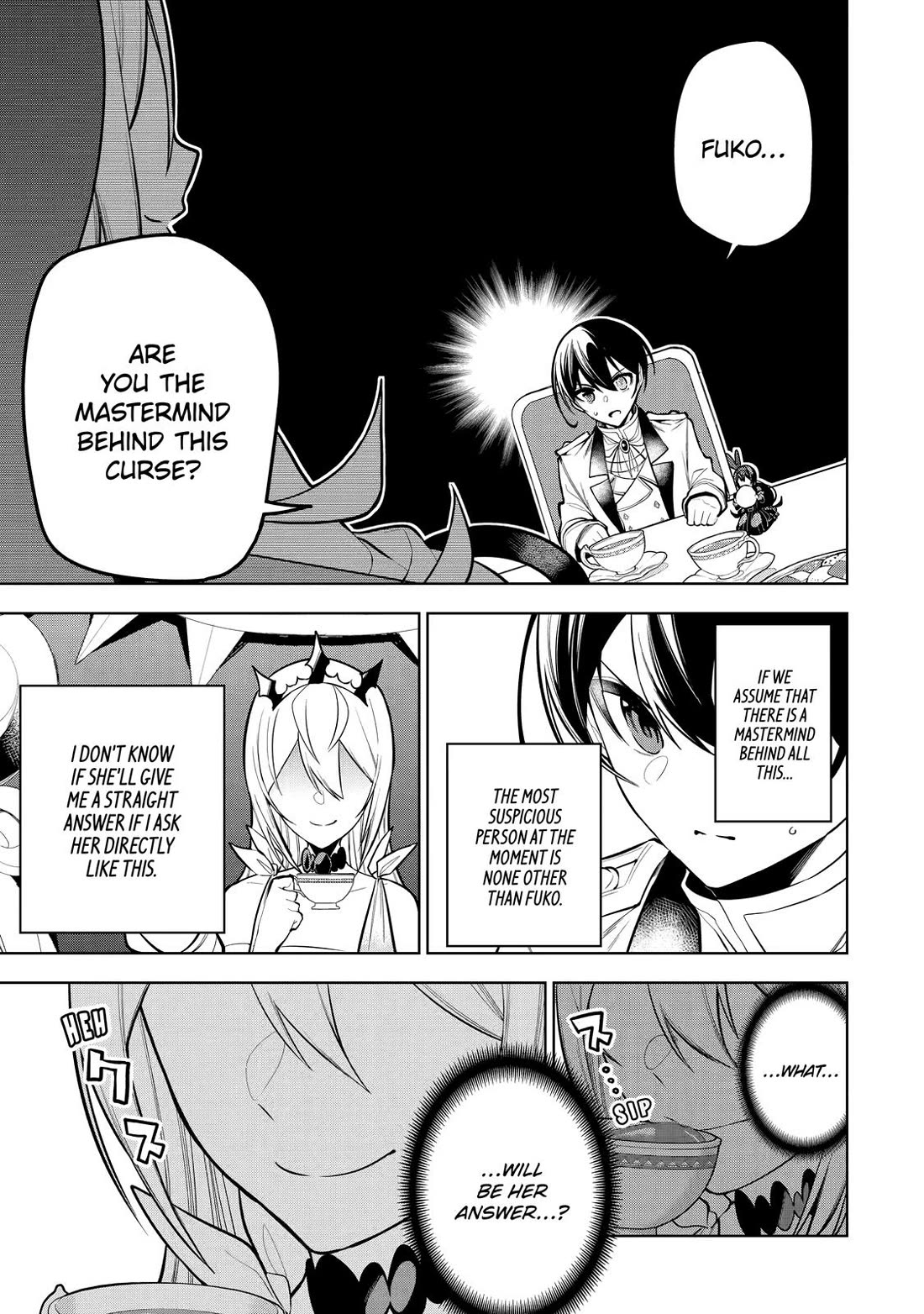 The Strongest Swordsman Has Zero Equipment Slots, but He Can Equip up to 9999 Items if It’s (Cute) Cursed Equipment chapter 34 page 1