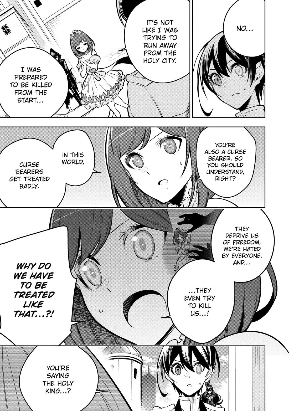 The Strongest Swordsman Has Zero Equipment Slots, but He Can Equip up to 9999 Items if It’s (Cute) Cursed Equipment chapter 38 page 21